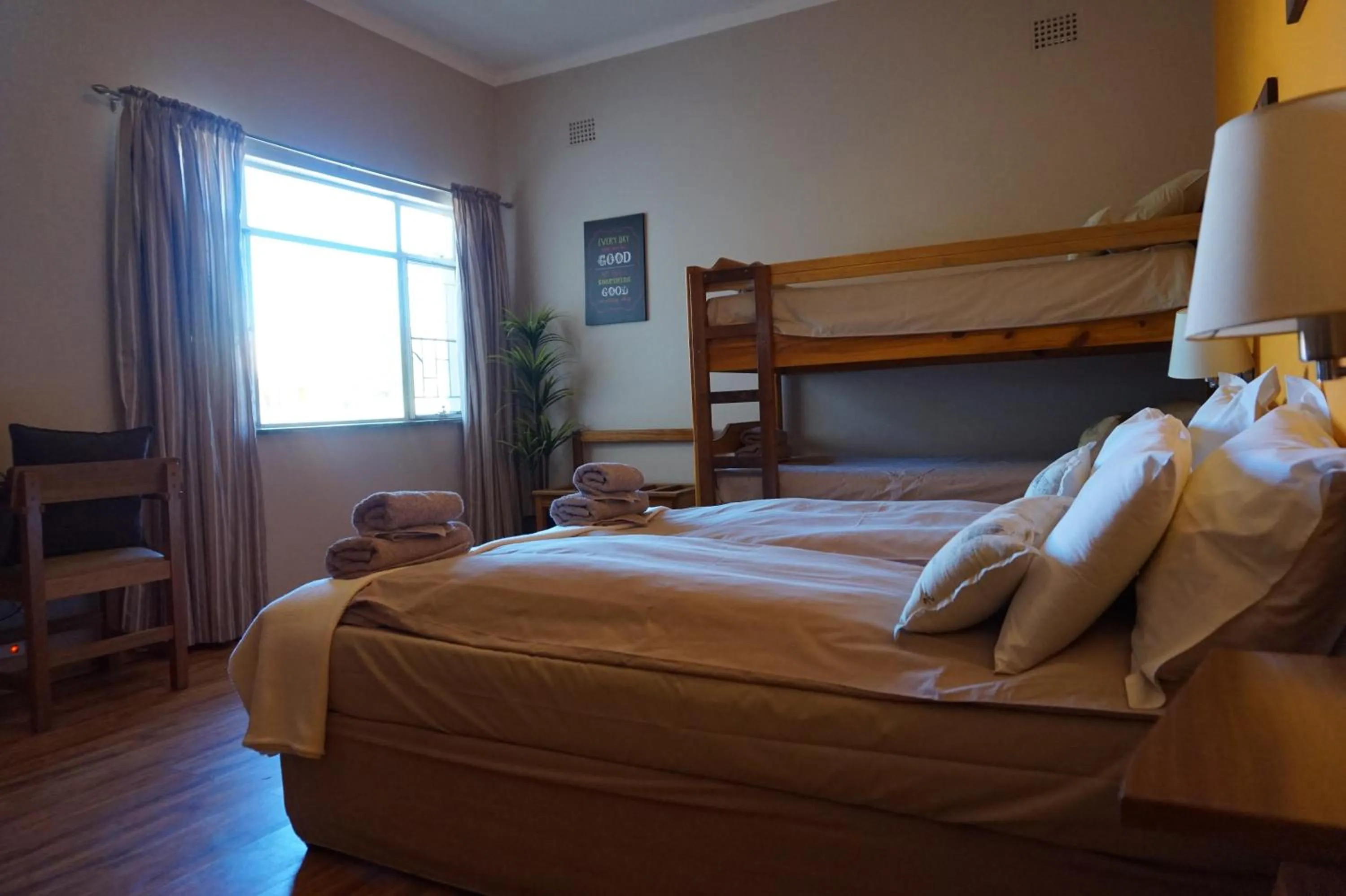 Bed in Omaruru Guesthouse