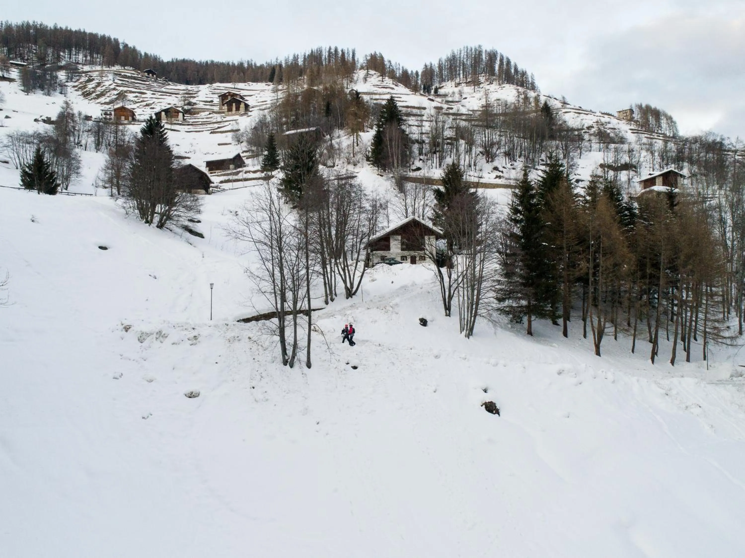 Winter in Family Apartments Vioz