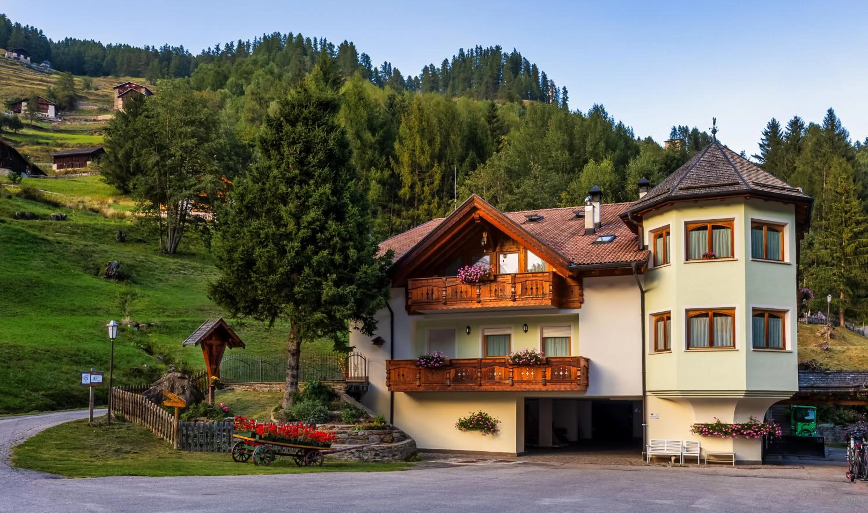 Property building in Family Apartments Vioz