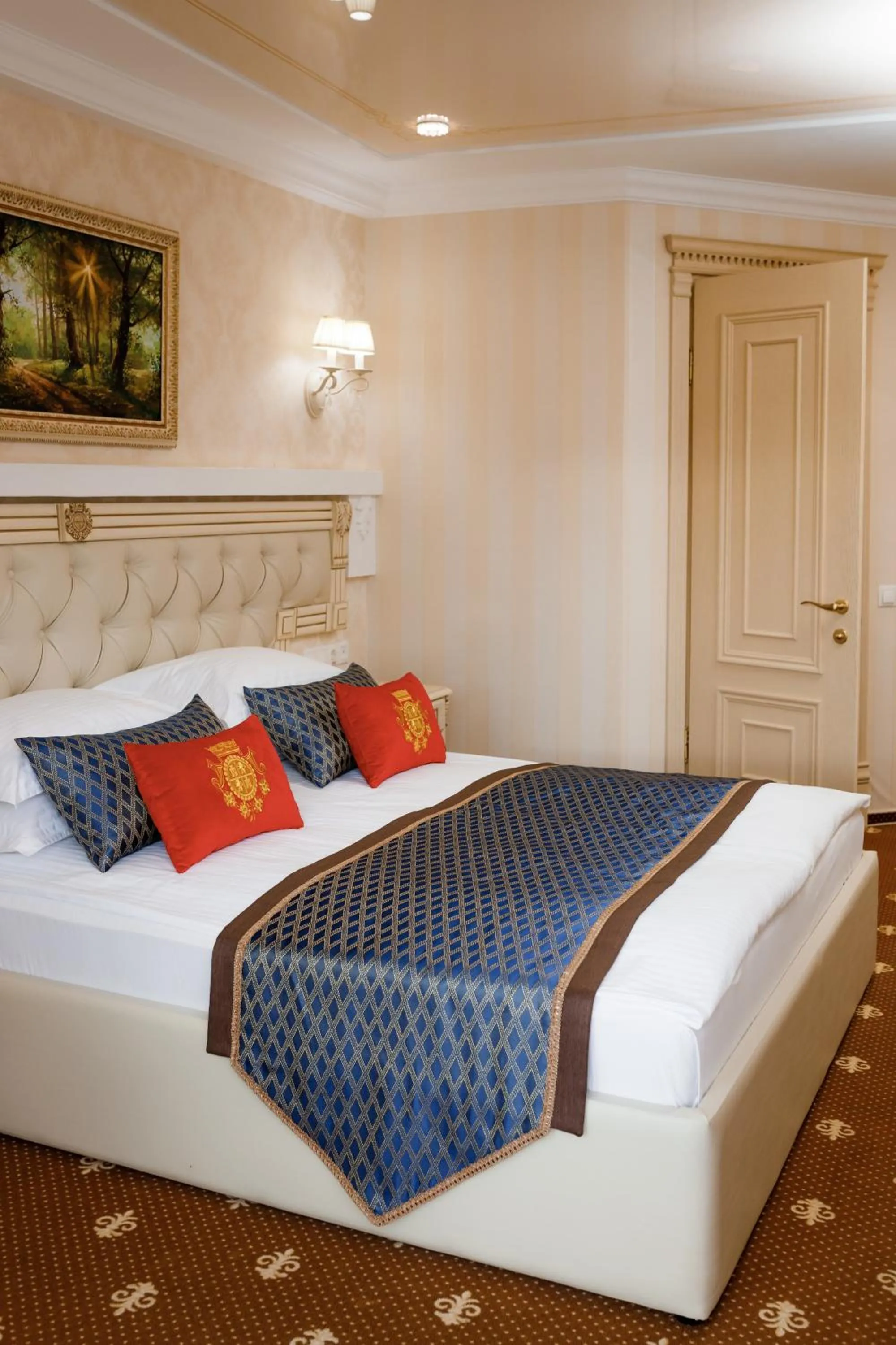 Bed in Chevalier Hotel & SPA