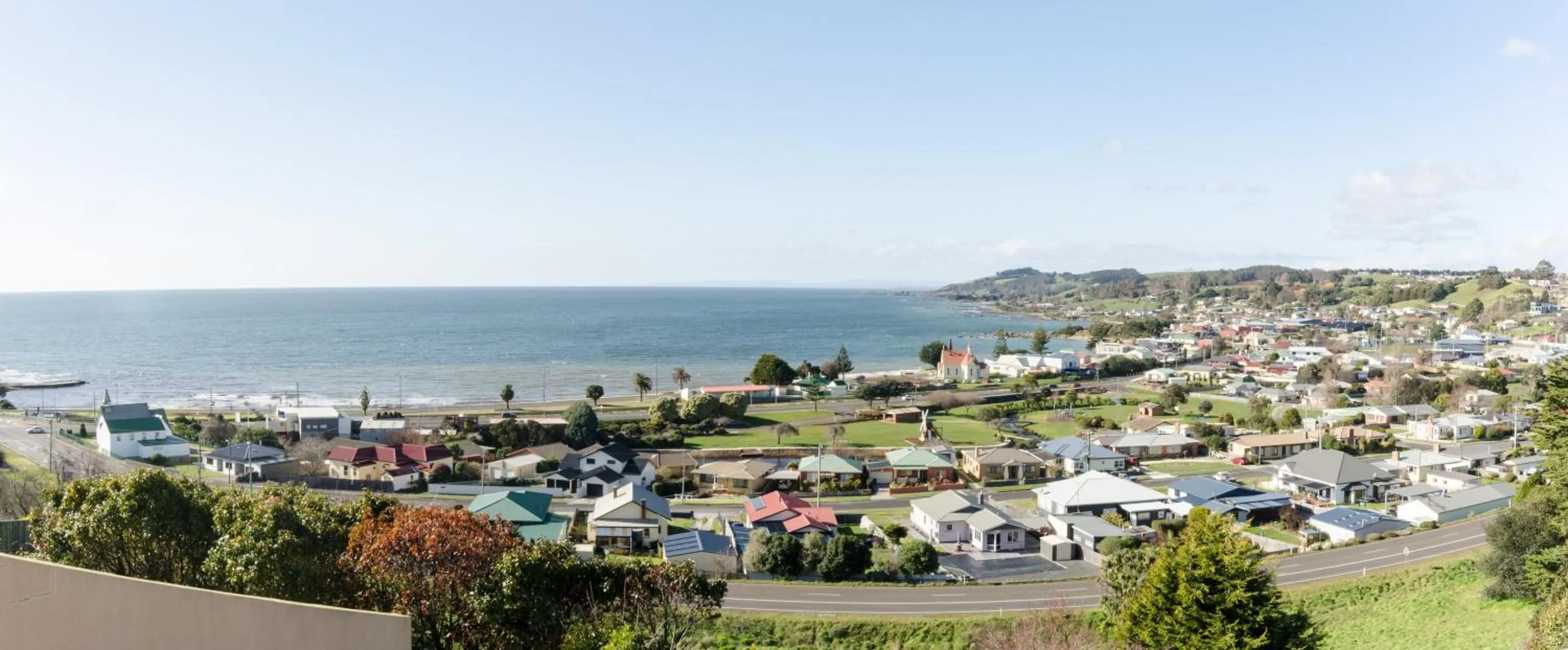 City view in Sunrise at Penguin