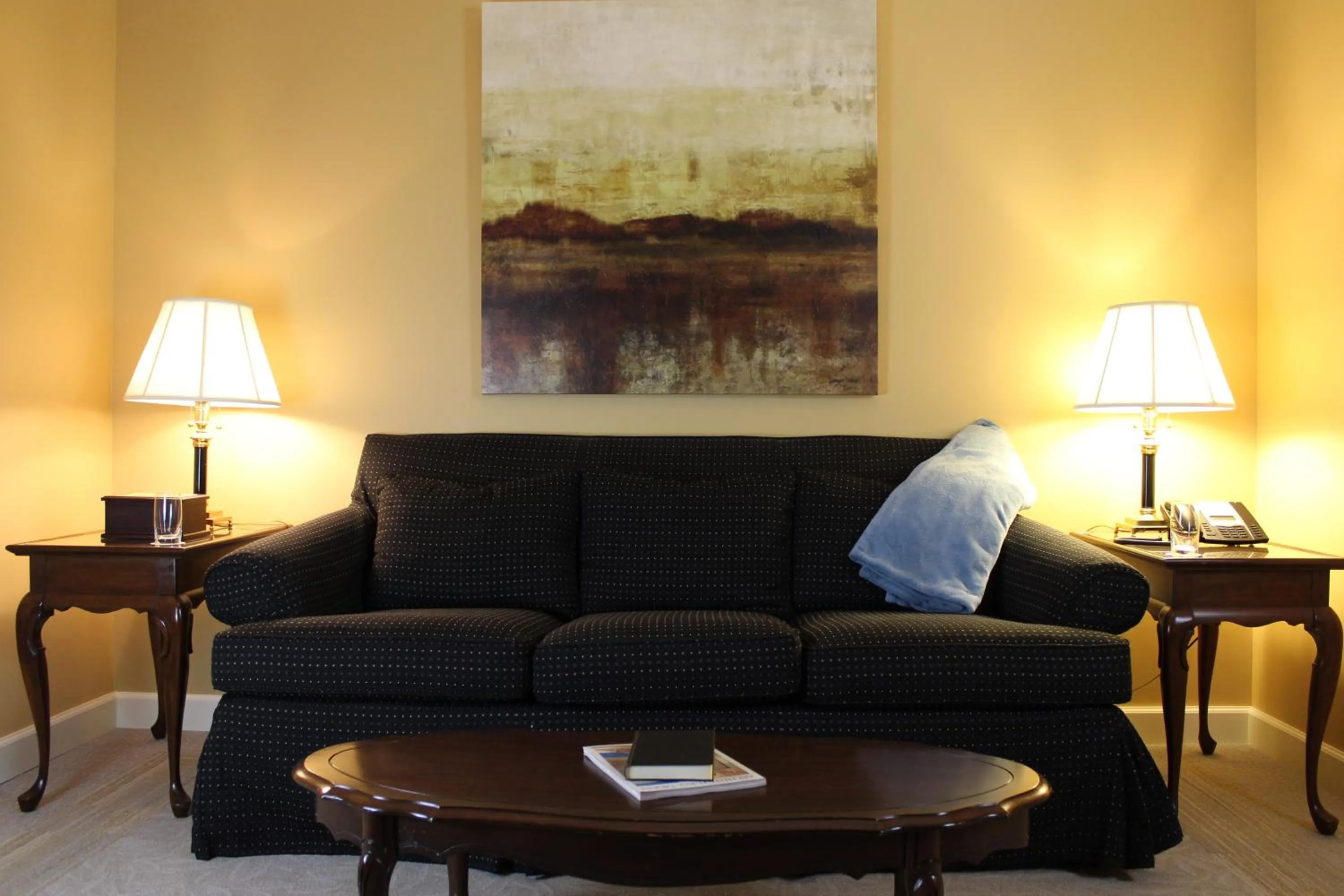 Seating area in The Bruce Hotel