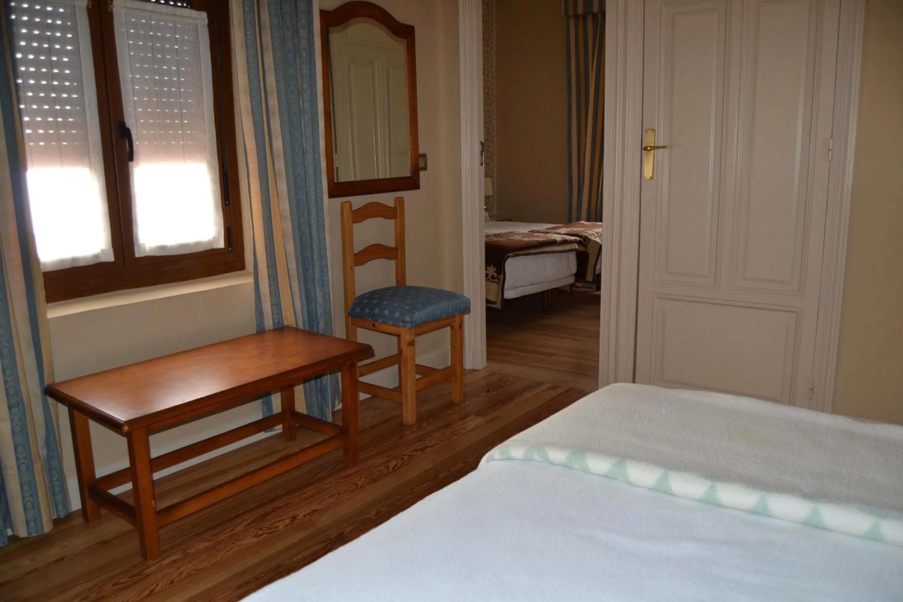 Bed in Hotel Villegas