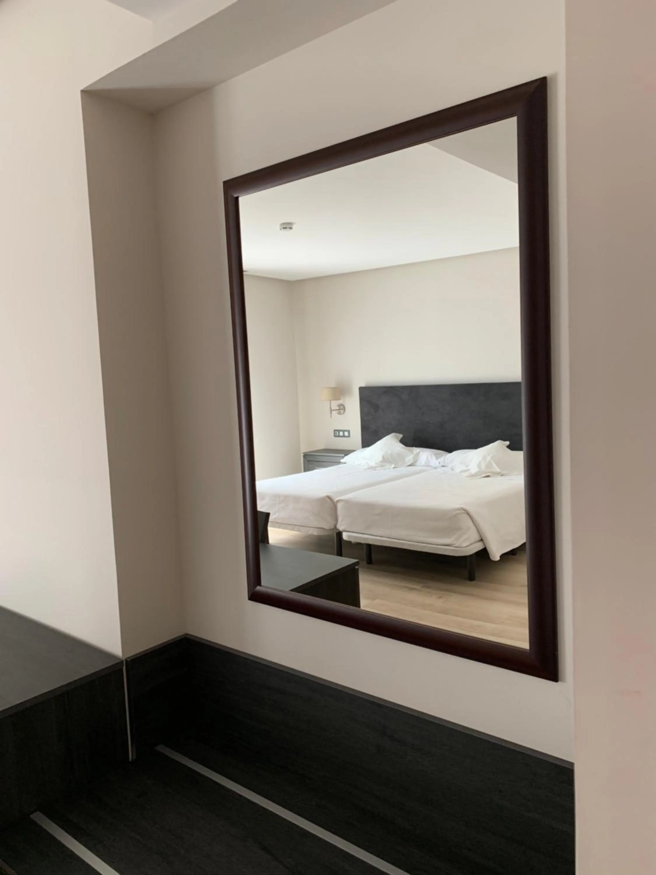 Bed in Hotel Villegas