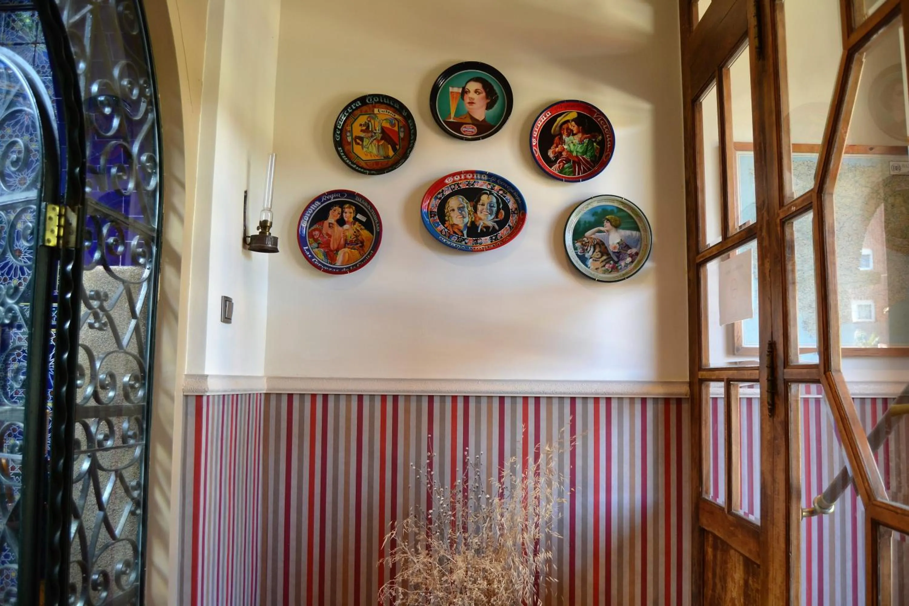 Decorative detail in Hotel Villegas