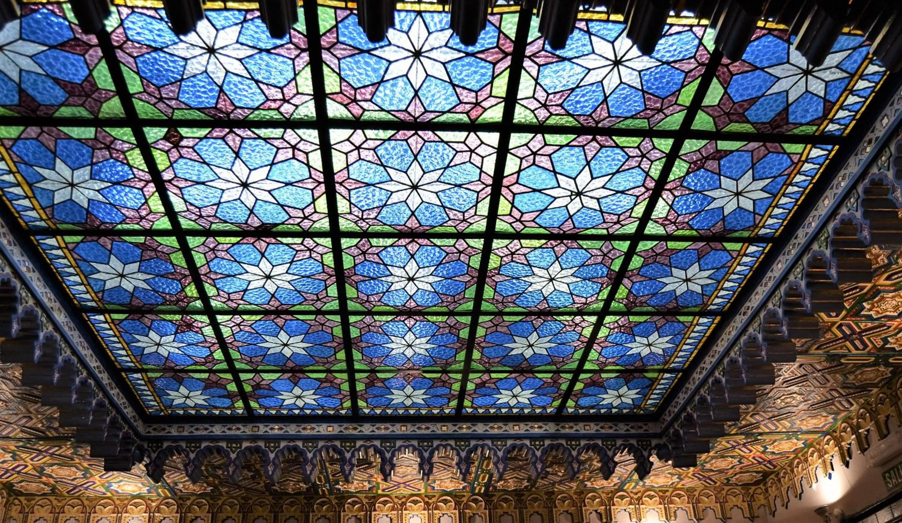 Decorative detail in Hotel Villegas