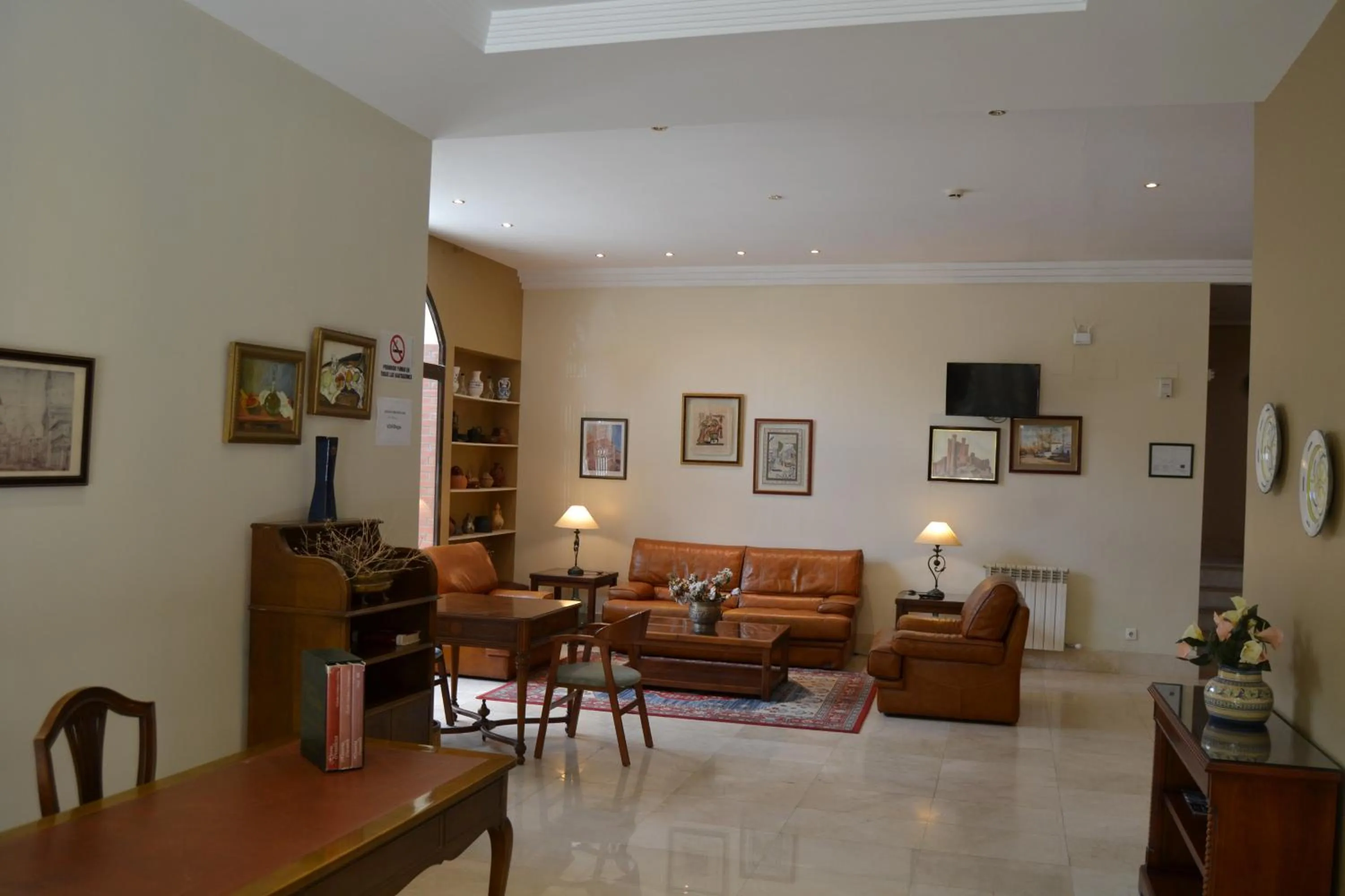 Lobby or reception in Hotel Villegas