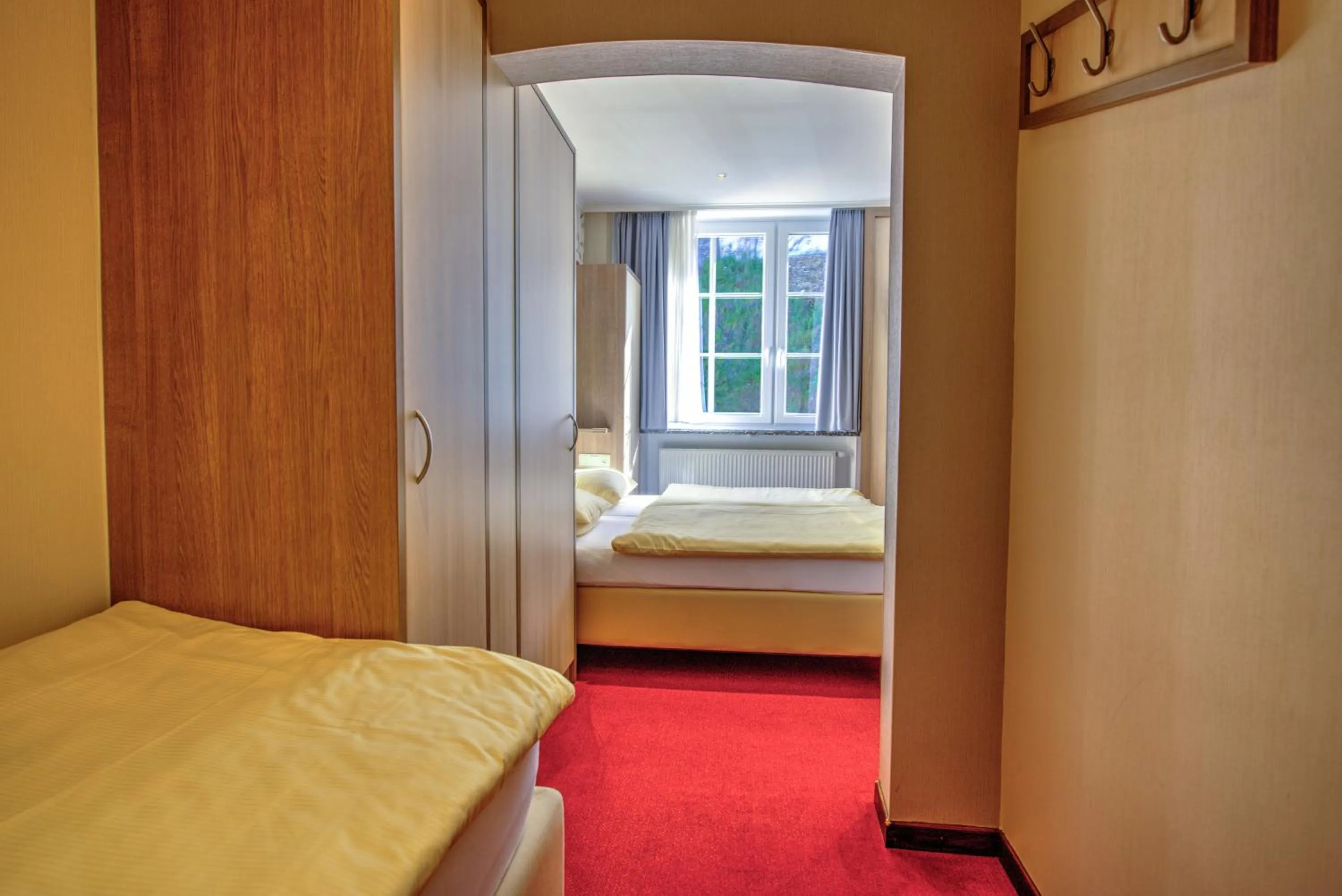 Bed in Hotel du Commerce - Restaurant La Table de Clervaux