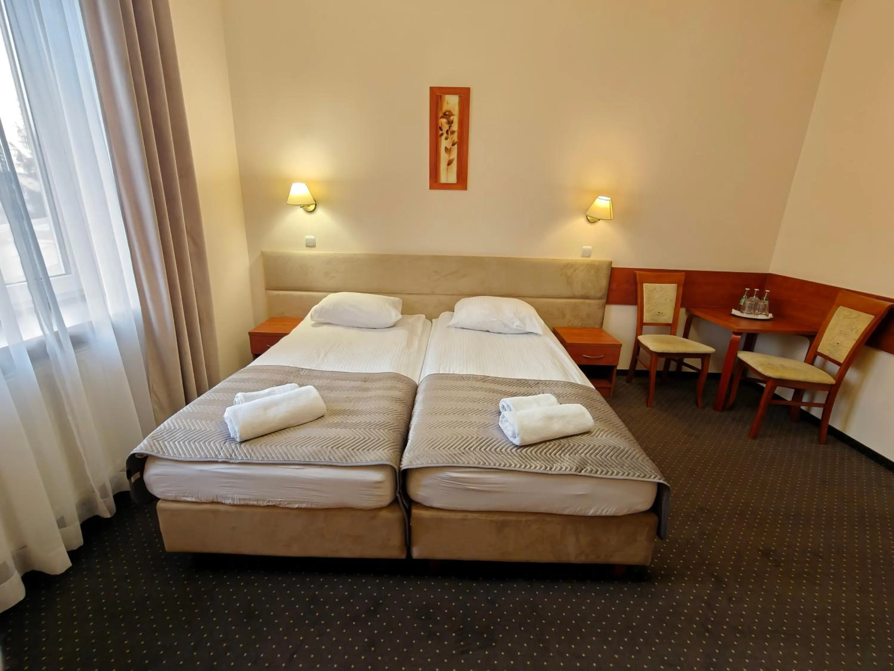 Bed in Hotel Restauracja Leliwa