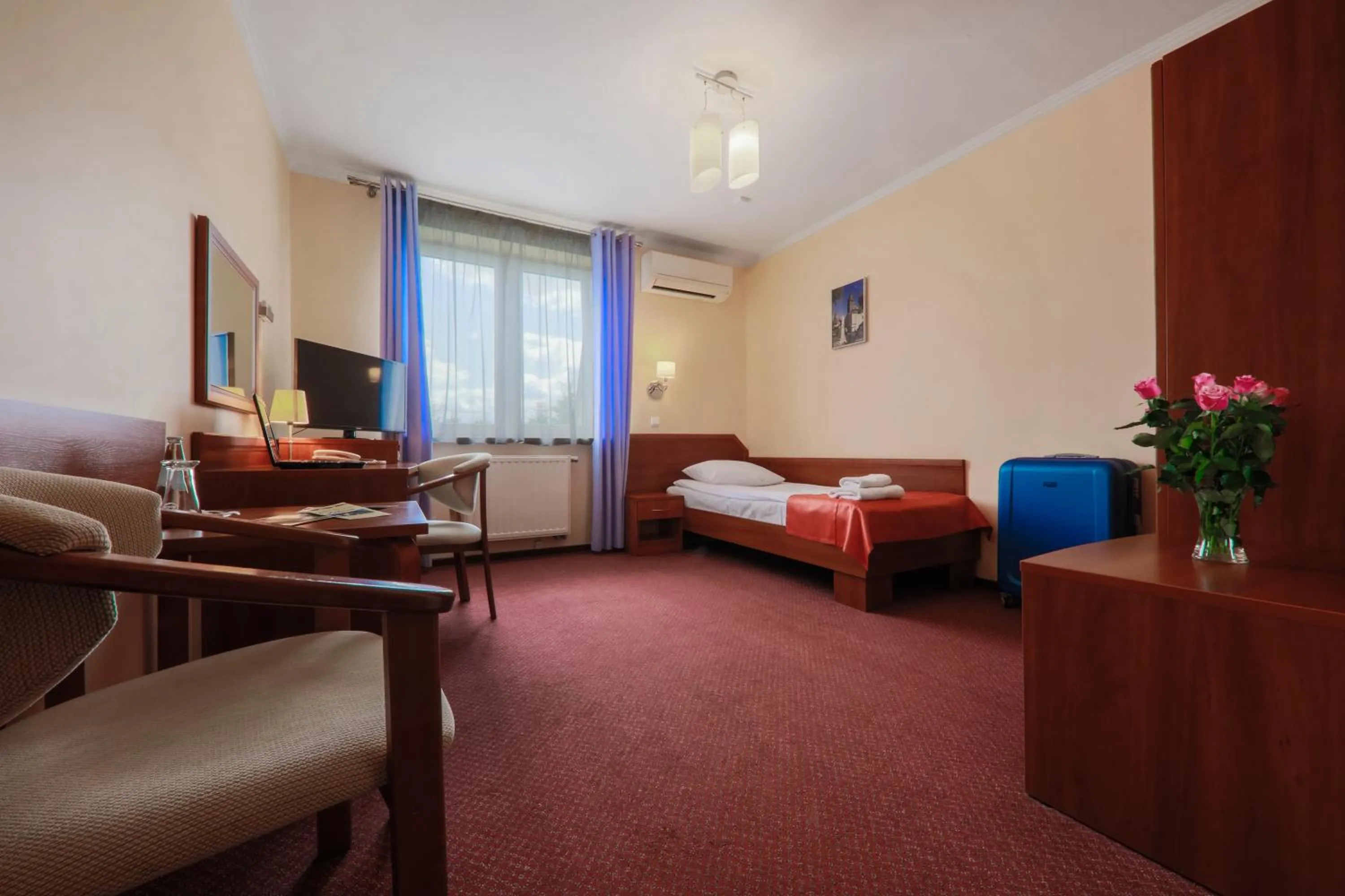 Bed in Hotel Restauracja Leliwa