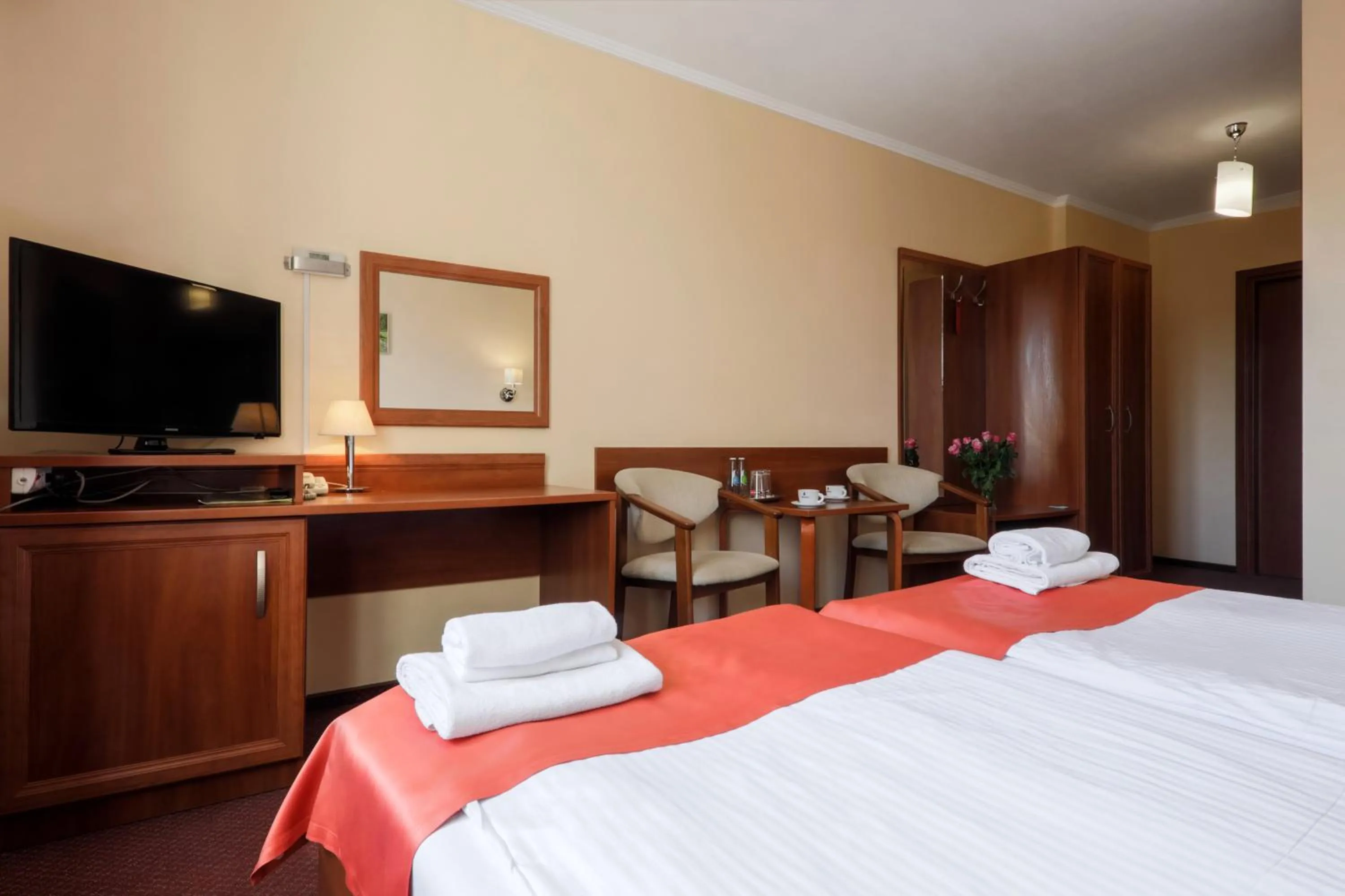 Bed in Hotel Restauracja Leliwa