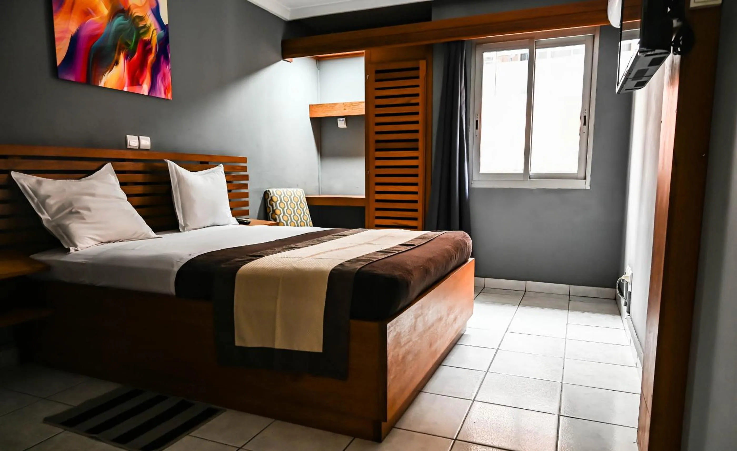 Bed in Hotel Astoria