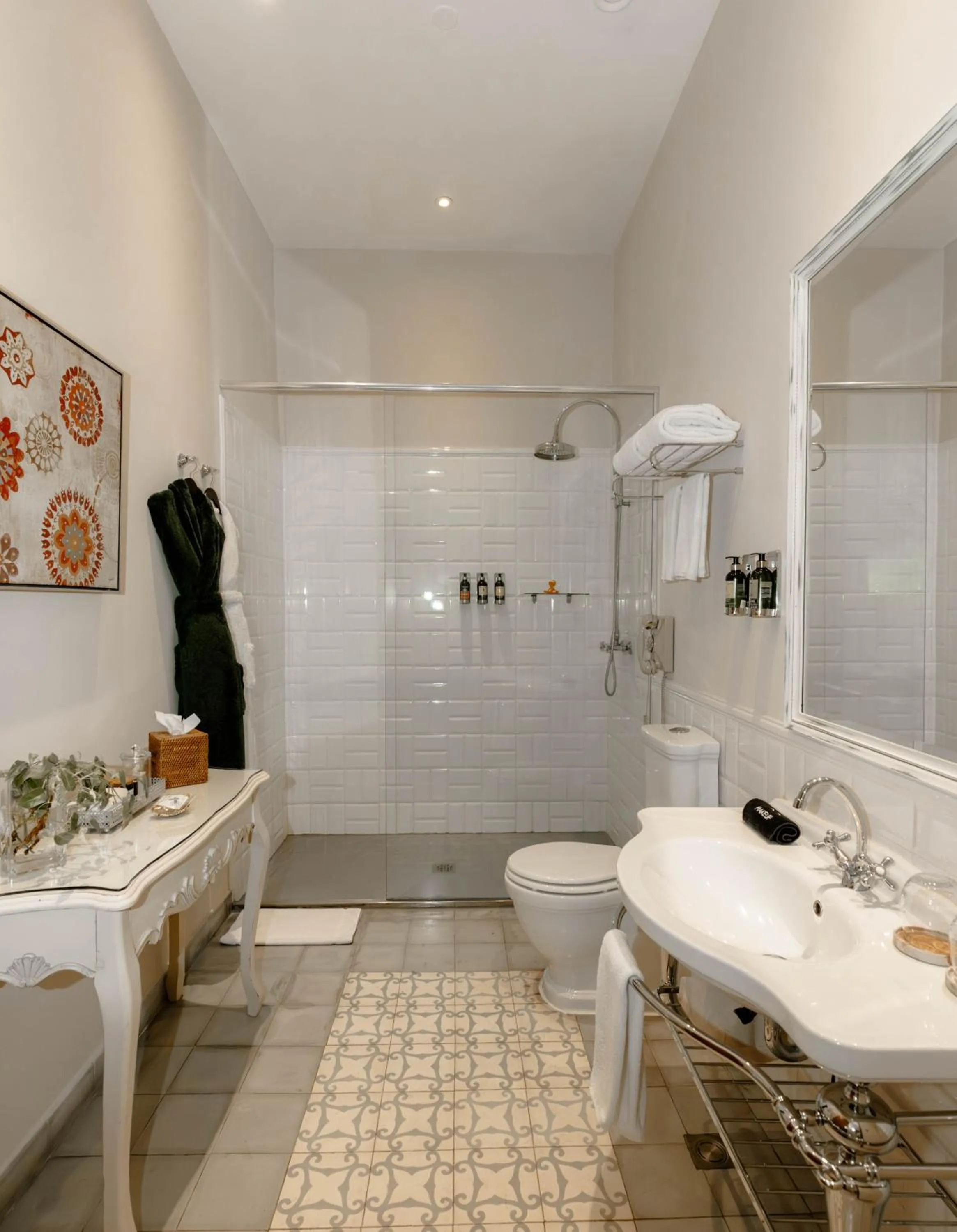 Shower in La Concordia - Boutique Hotel