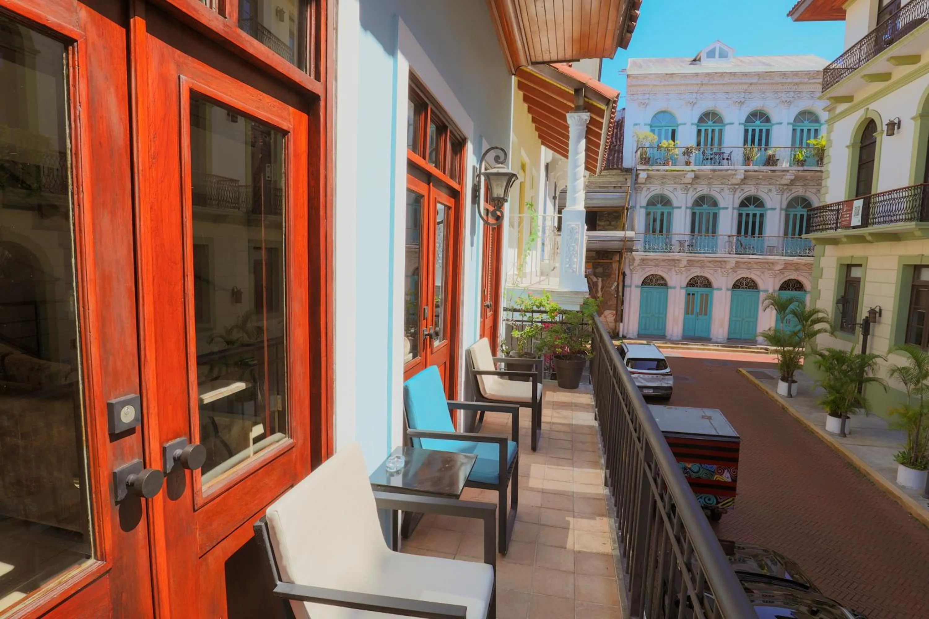 Balcony/Terrace in La Concordia - Boutique Hotel