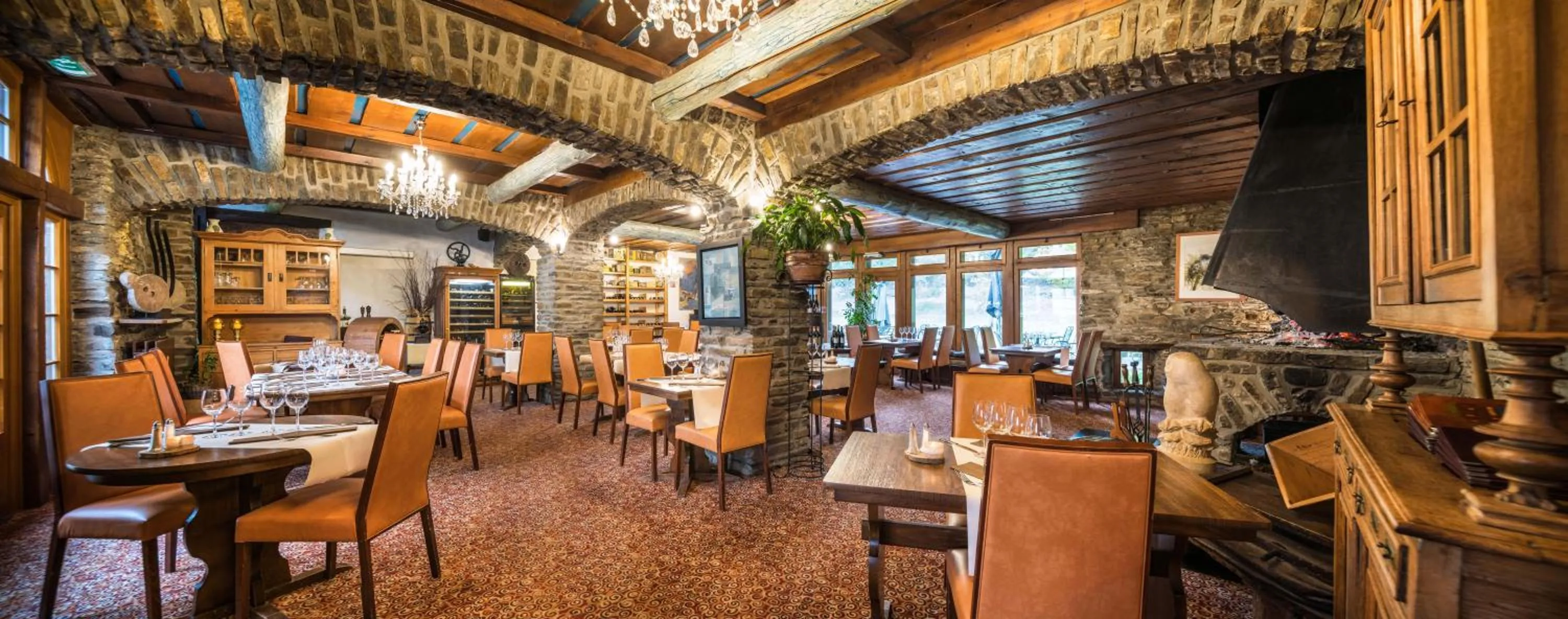 Restaurant/places to eat in Domaine du Moulin d'Asselborn