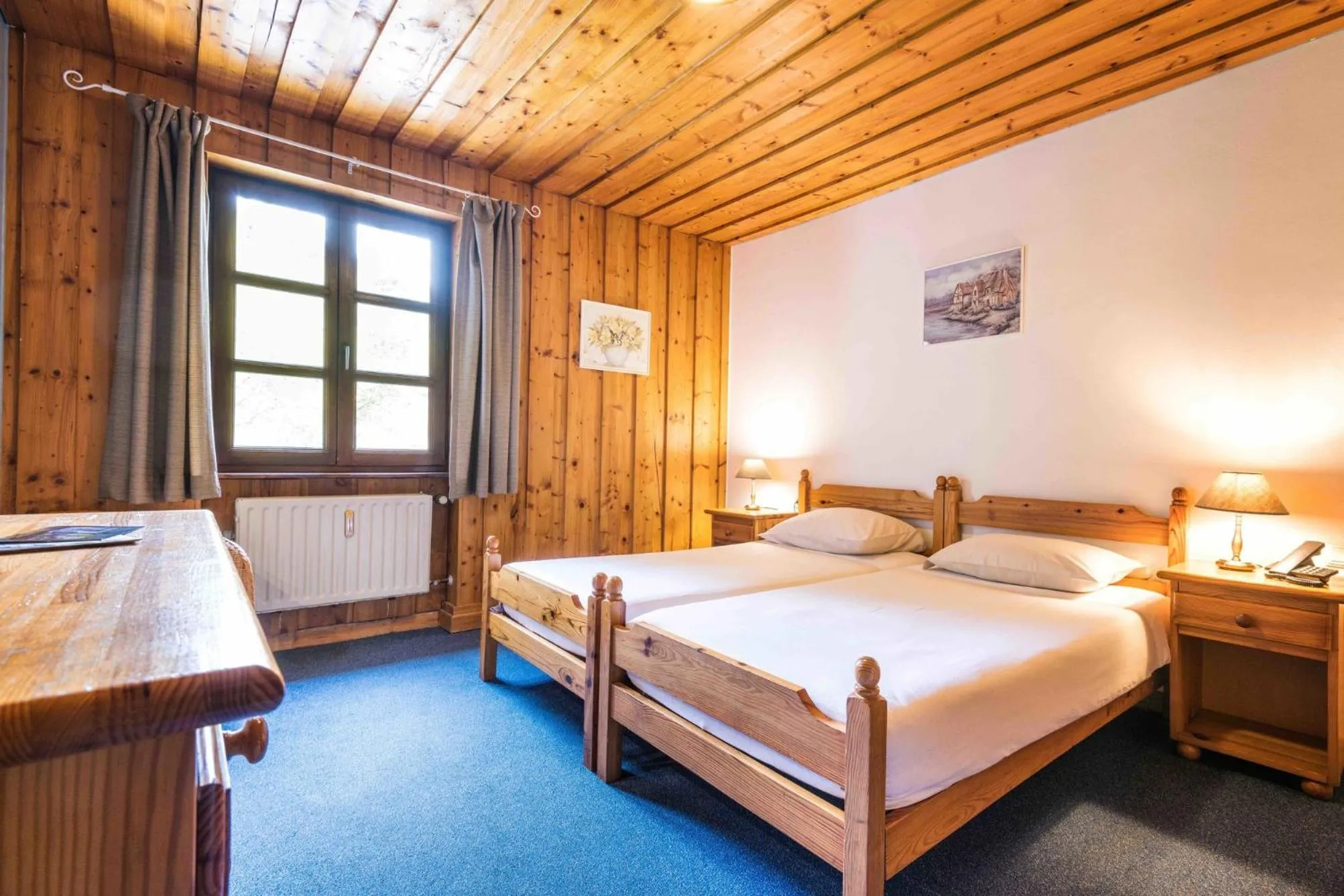 Bedroom, Bed in Domaine du Moulin d'Asselborn