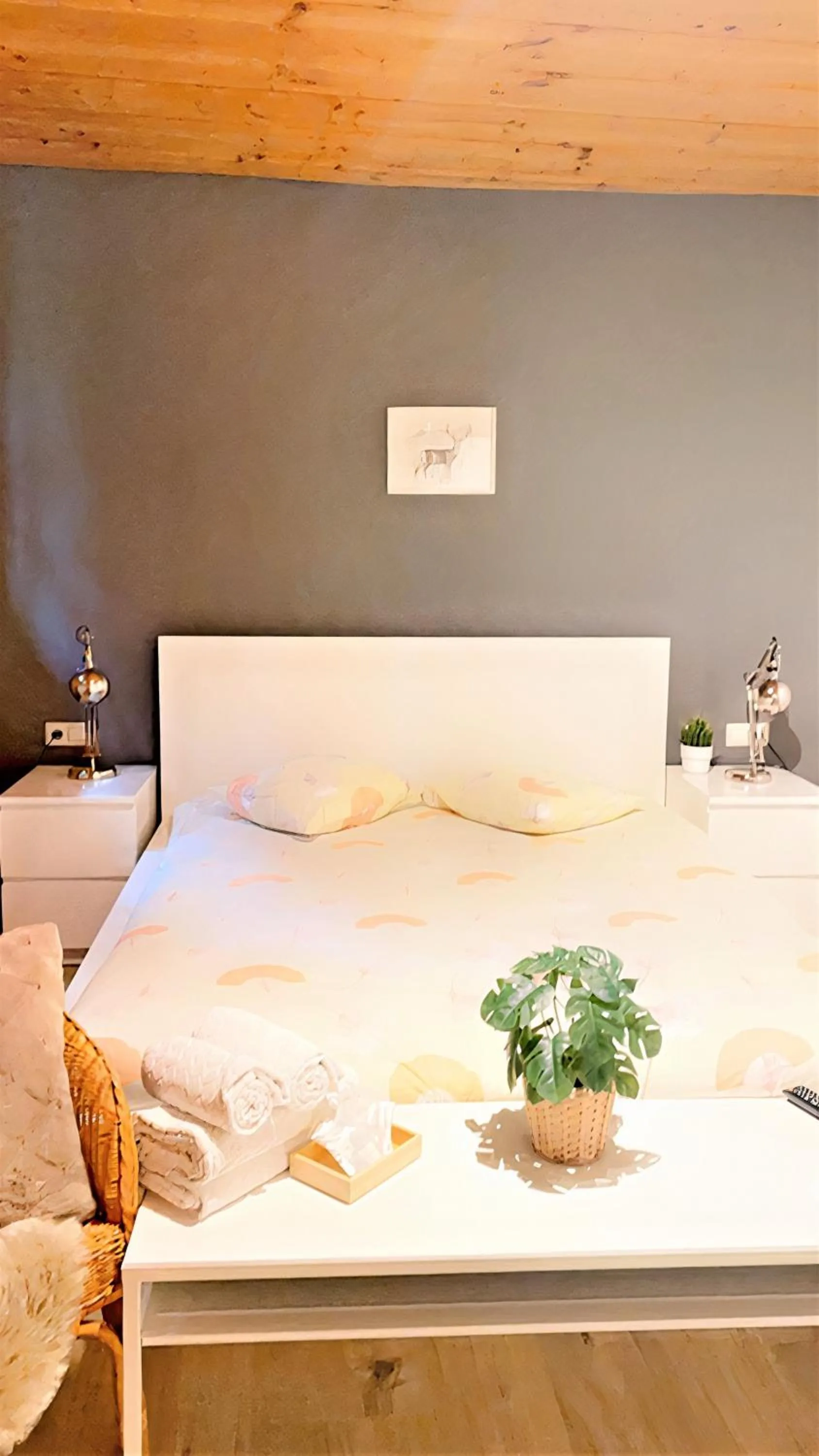 Bed in Domaine du Moulin d'Asselborn