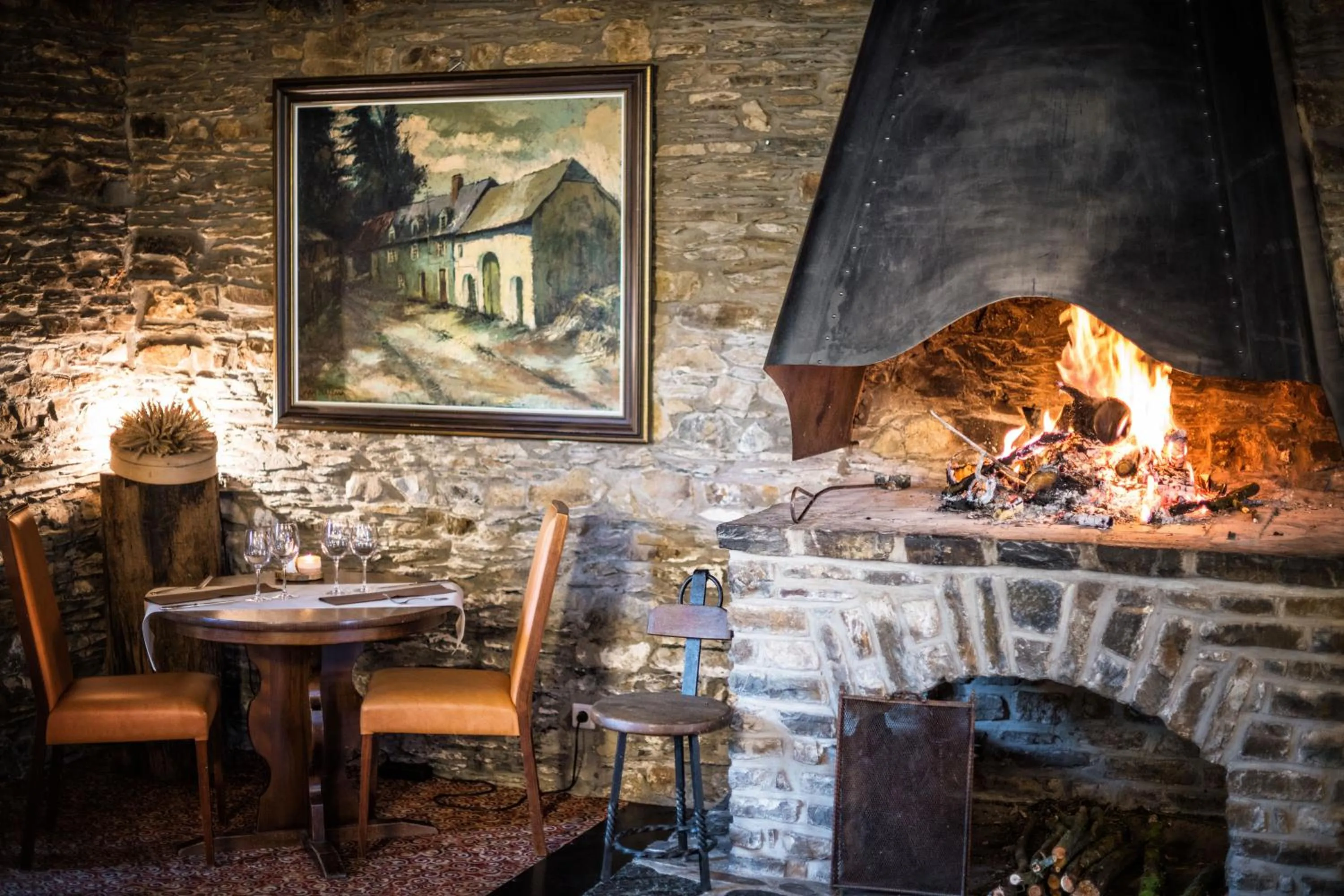 Restaurant/places to eat in Domaine du Moulin d'Asselborn