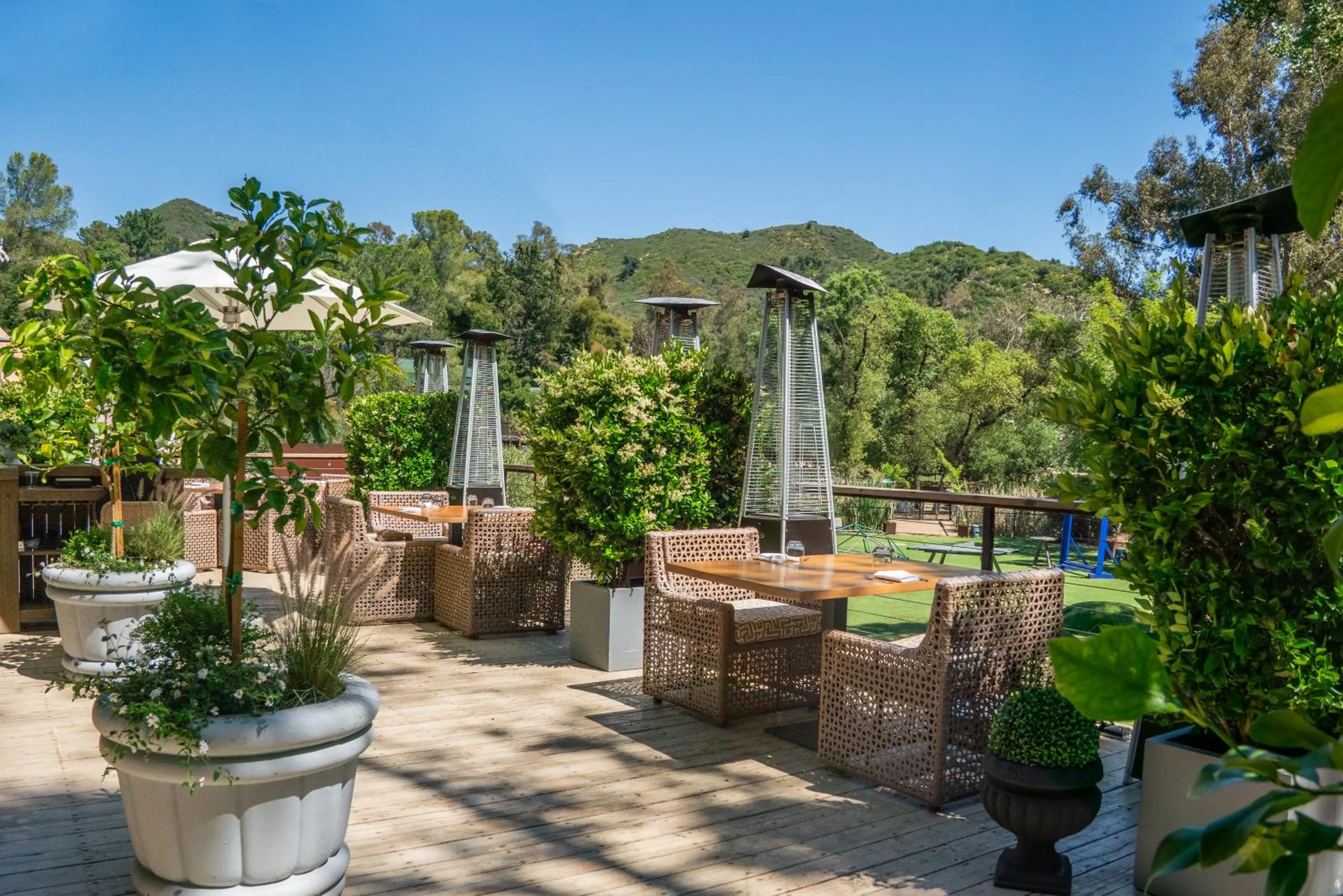 Restaurant/places to eat in CALAMIGOS RANCH Resort & Spa