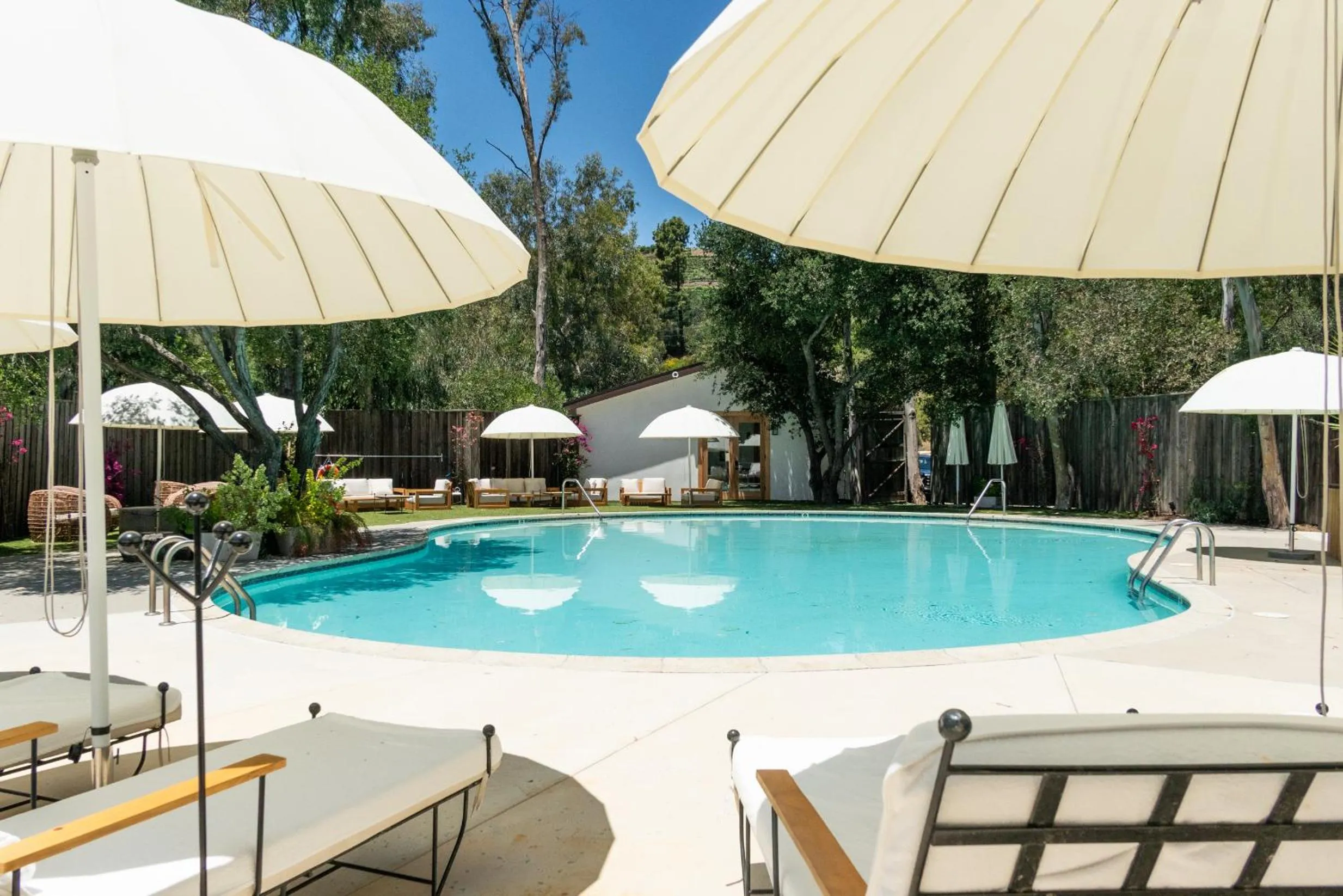 Pool view in CALAMIGOS RANCH Resort & Spa