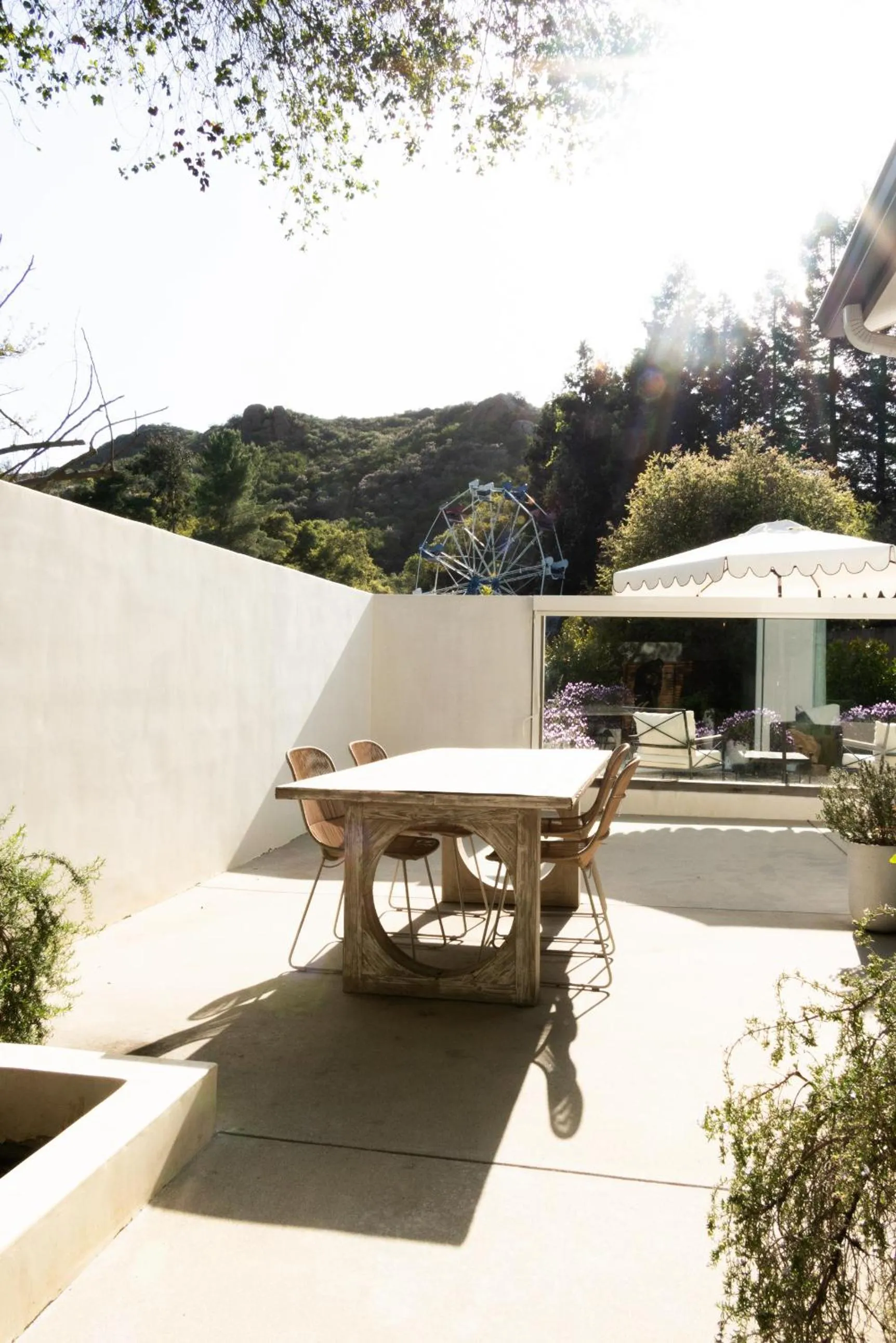 Patio in CALAMIGOS RANCH Resort & Spa