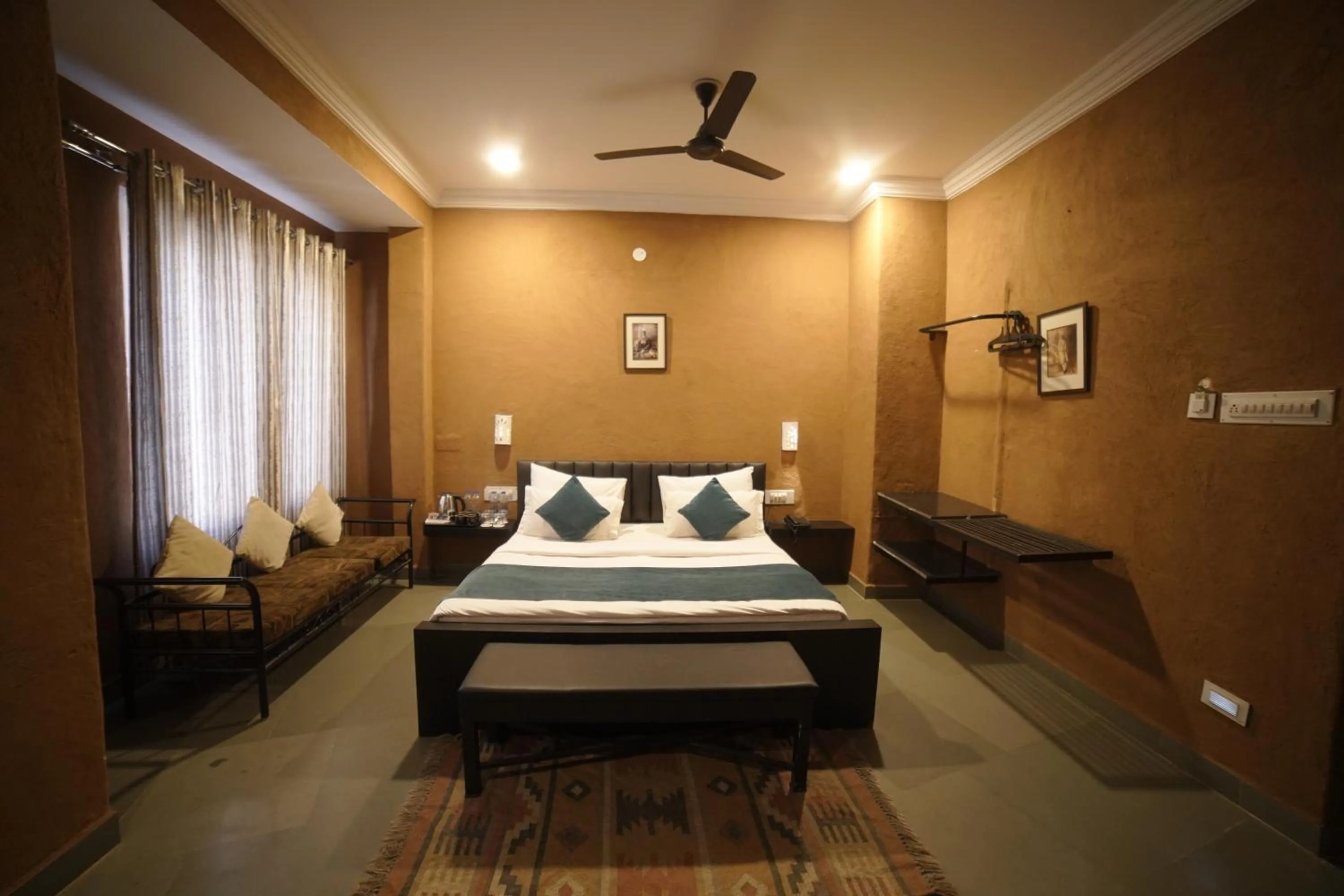 Bedroom, Bed in Hotel Banjara Heritage