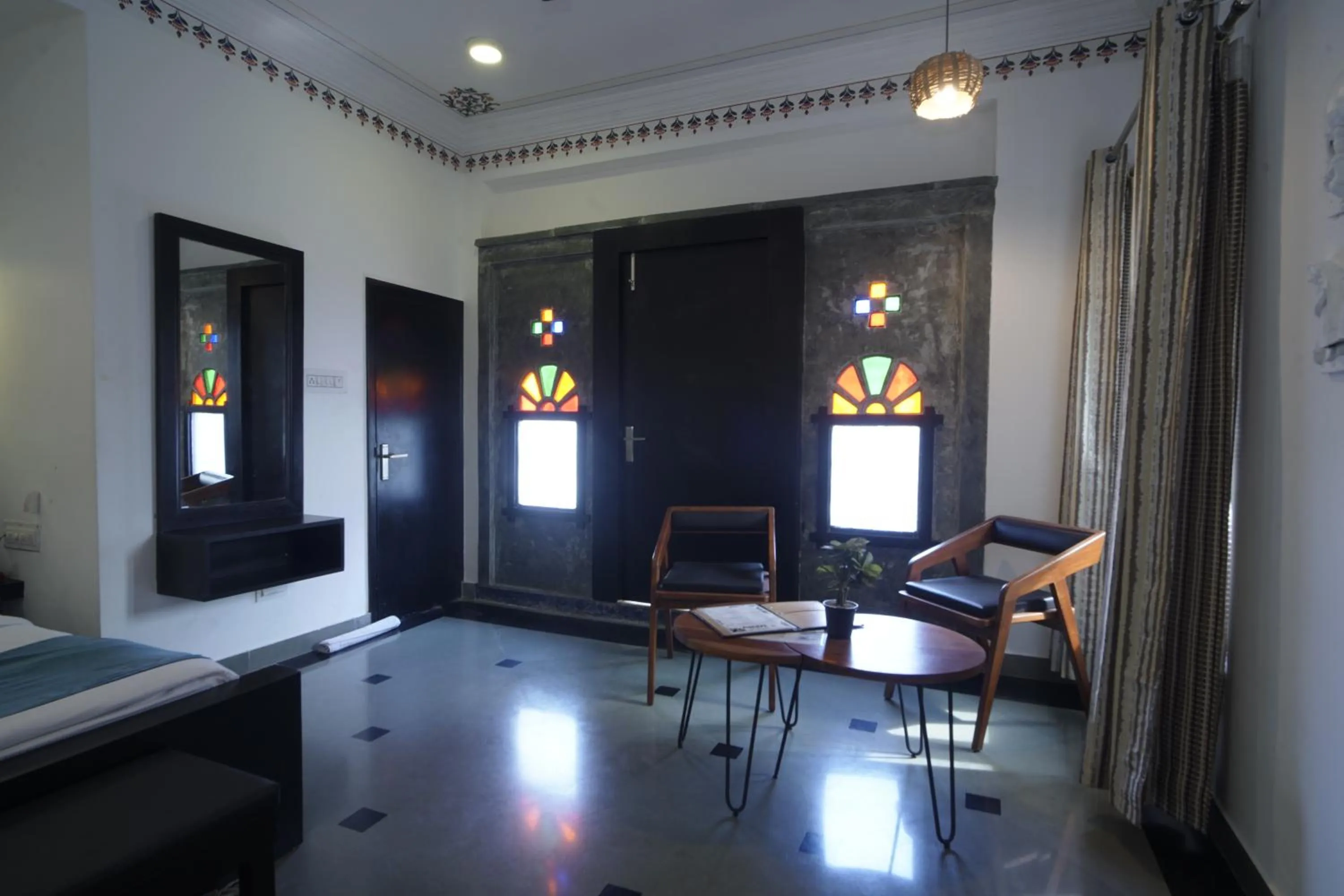 Living room in Hotel Banjara Heritage