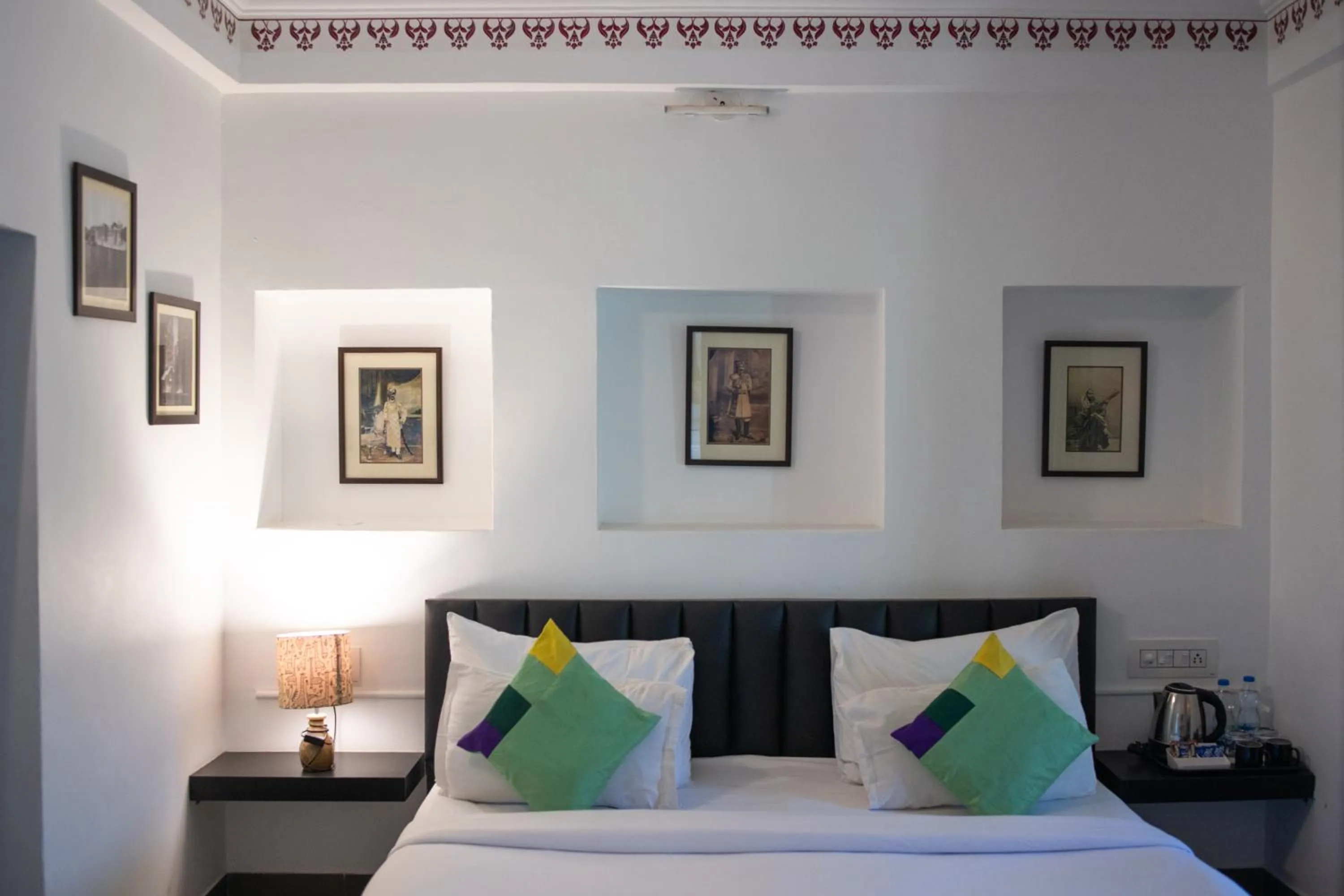 Bed in Hotel Banjara Heritage