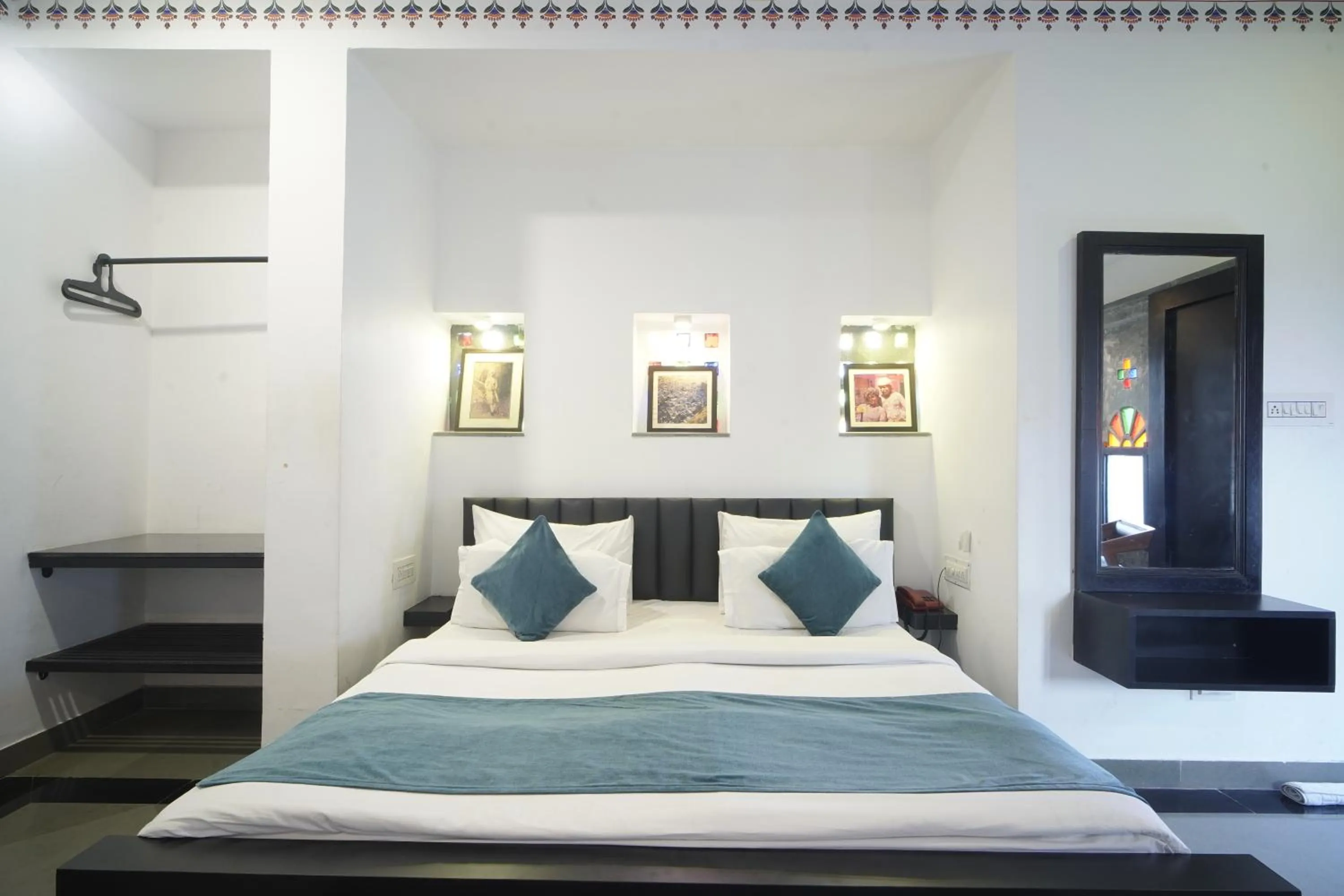 Bed in Hotel Banjara Heritage