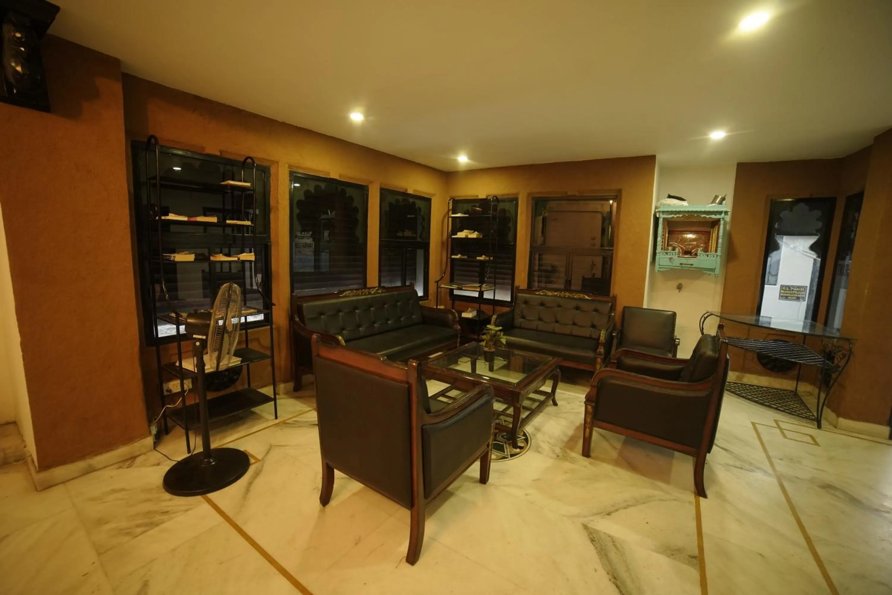 Seating area in Hotel Banjara Heritage