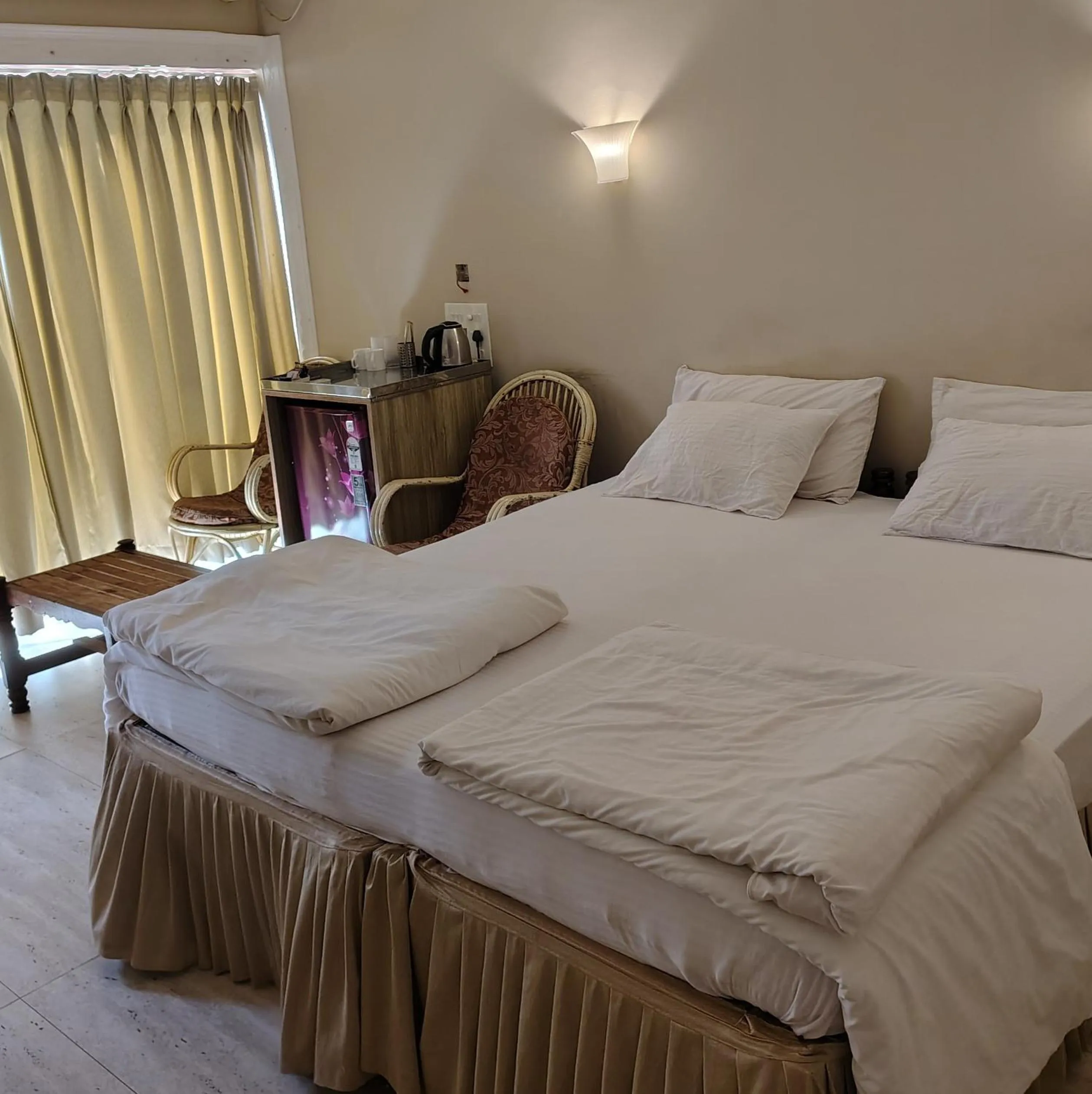 Bed in Hotel My Soulmate, Palolem Beach