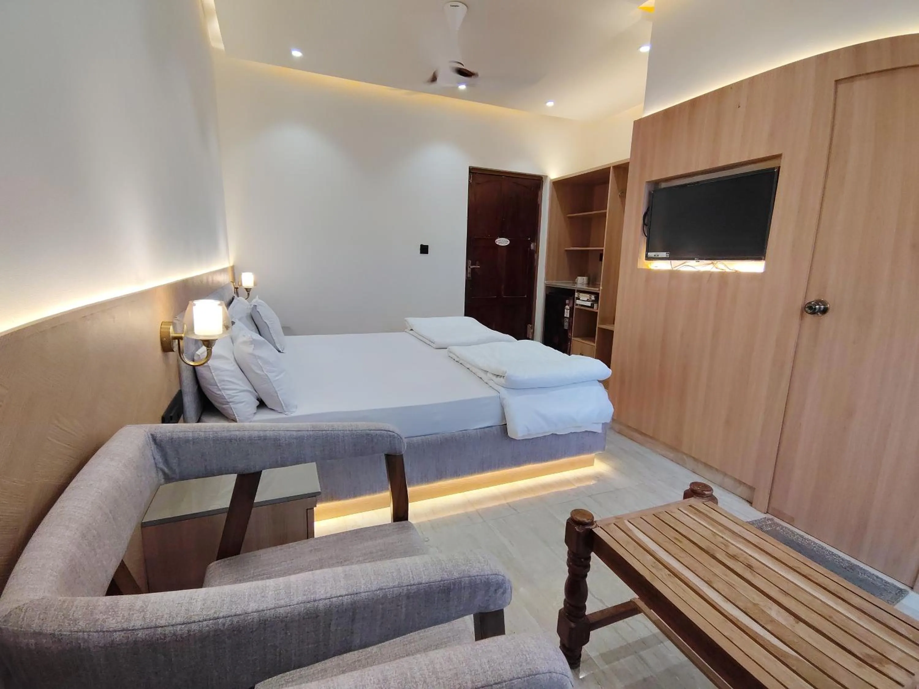 Bed in Hotel My Soulmate, Palolem Beach