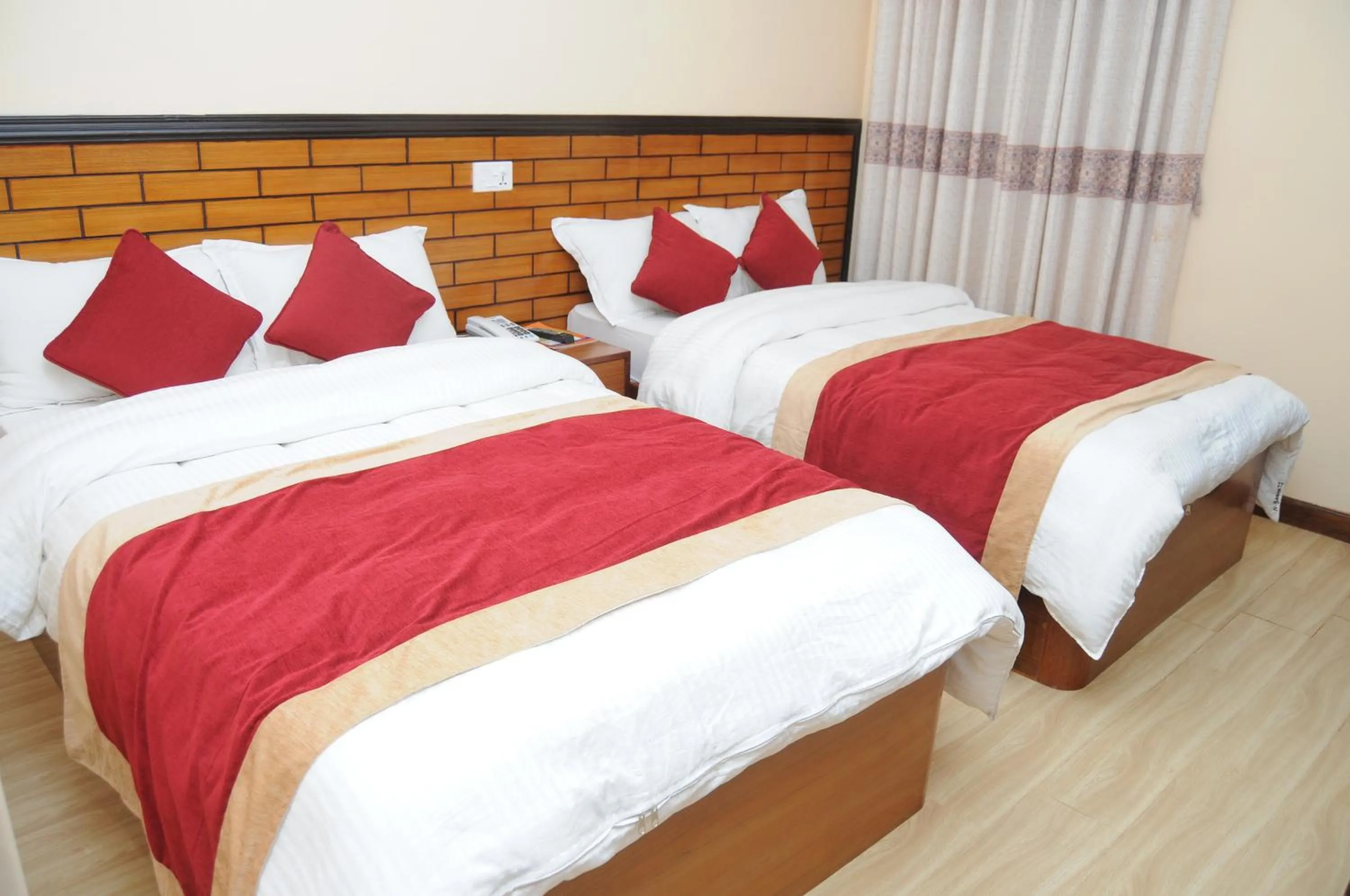 Photo of the whole room, Bed in Hotel Bagmati