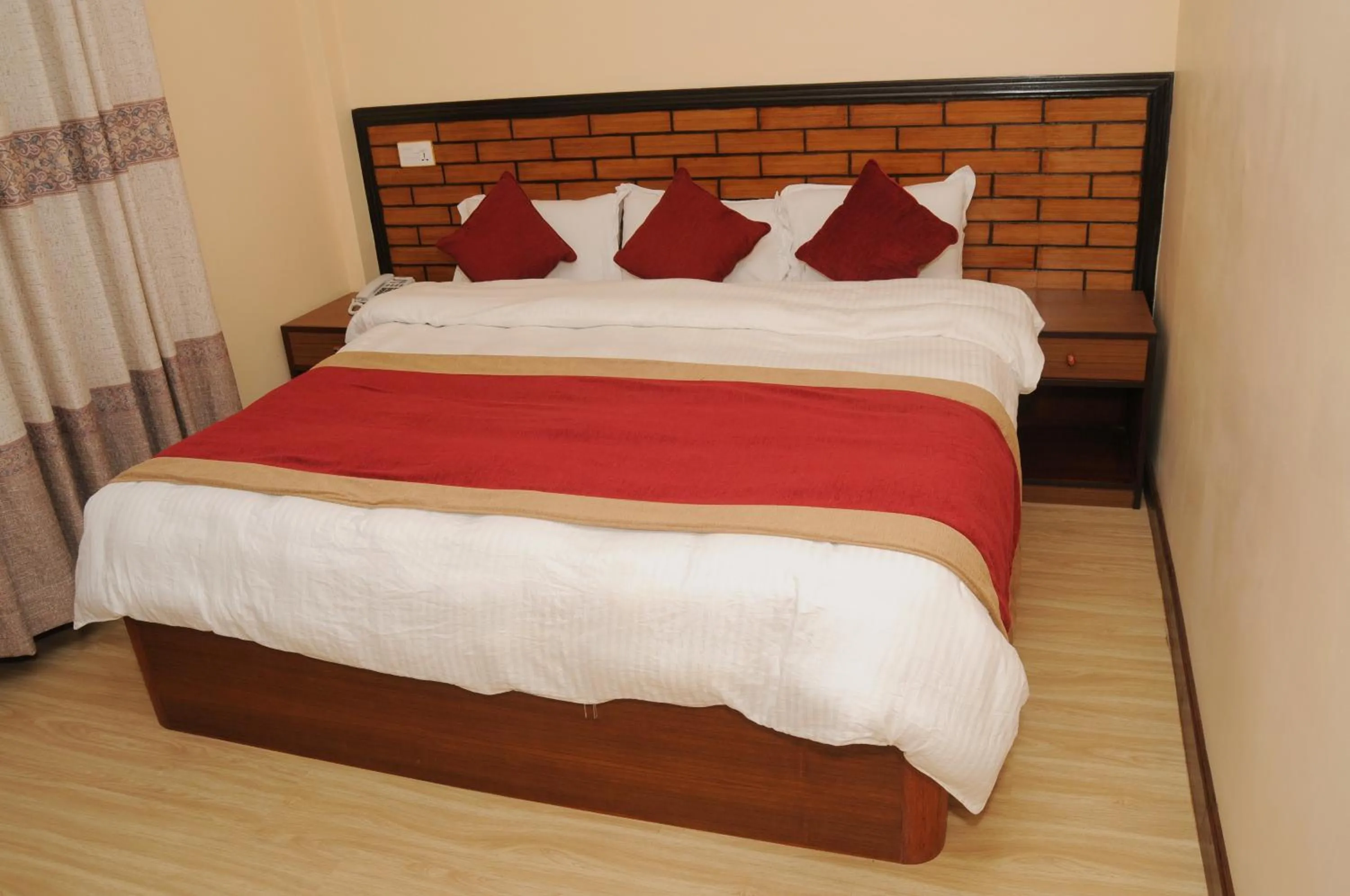 Photo of the whole room, Bed in Hotel Bagmati