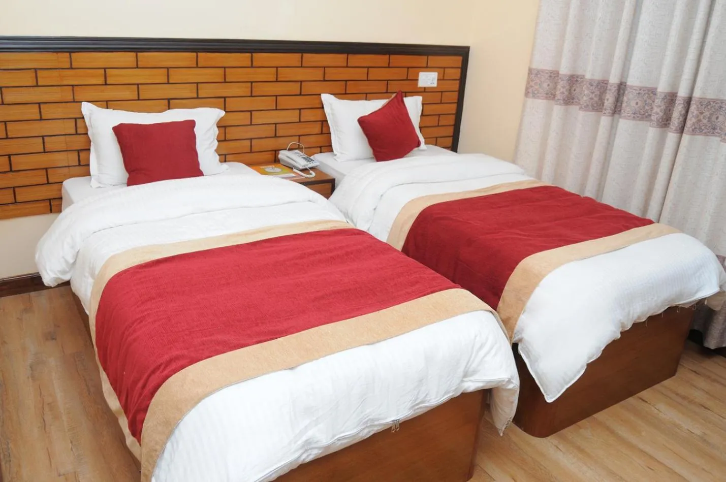 Photo of the whole room, Bed in Hotel Bagmati