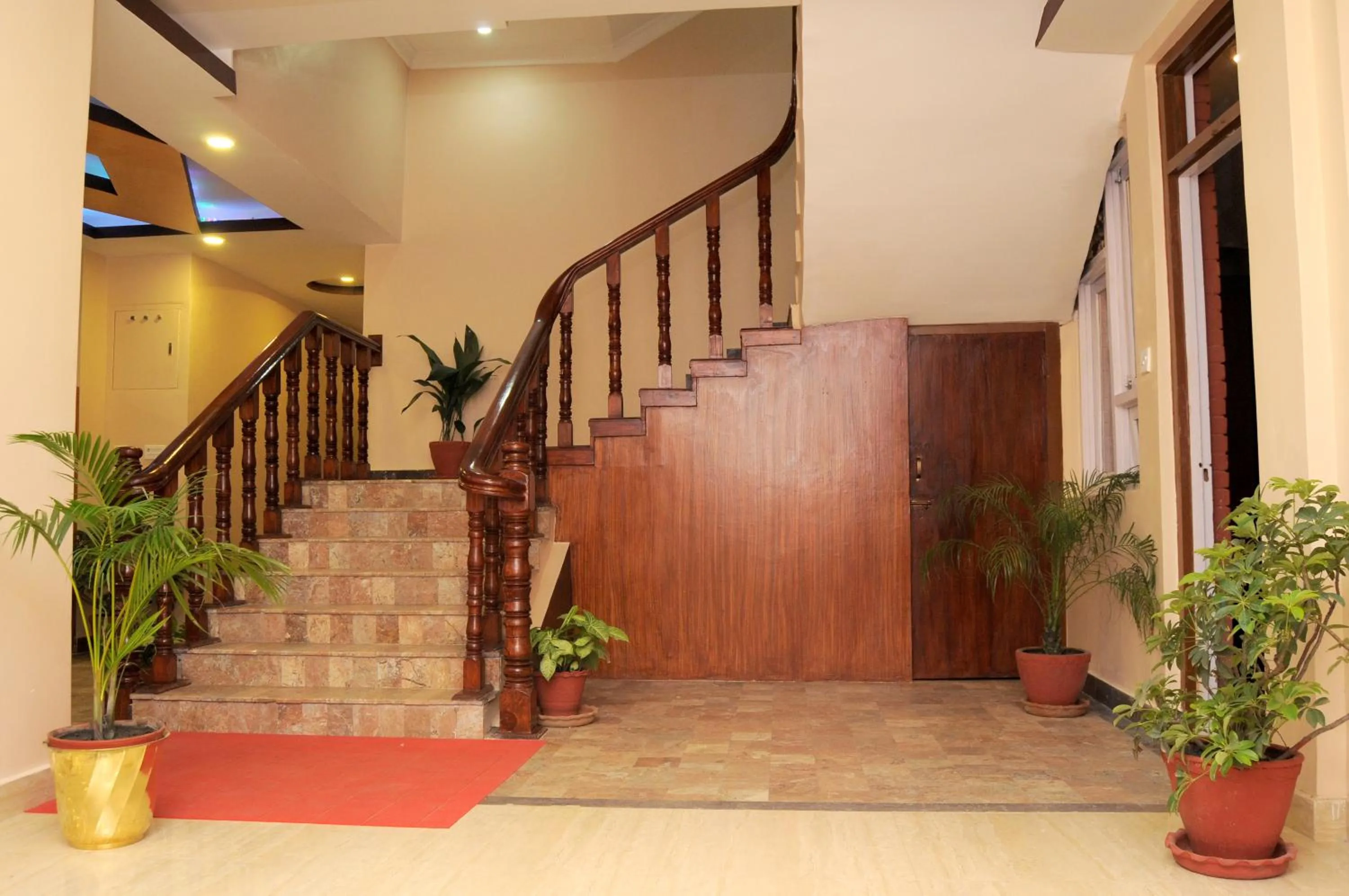 Lobby or reception in Hotel Bagmati