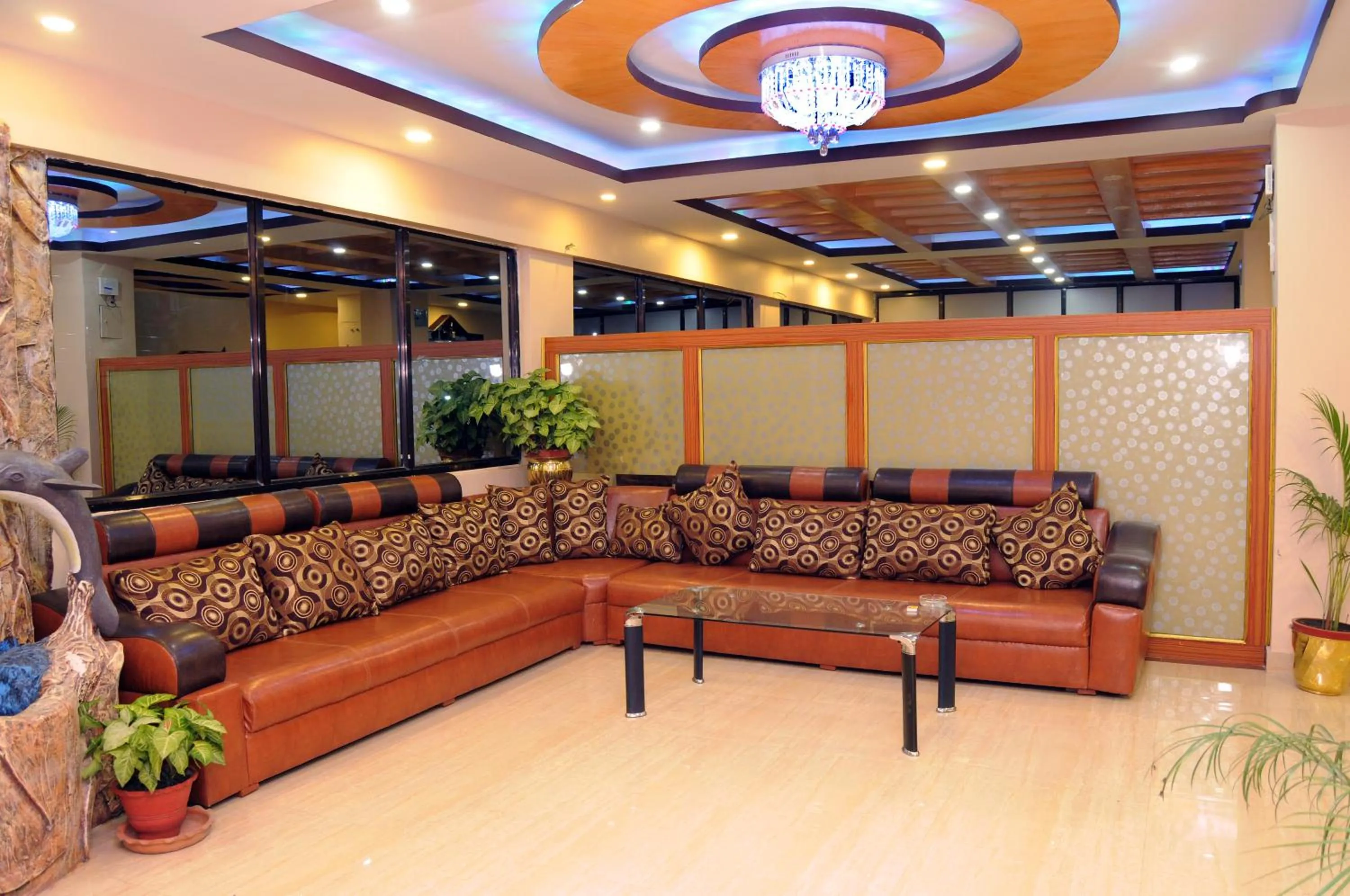 Lobby or reception in Hotel Bagmati
