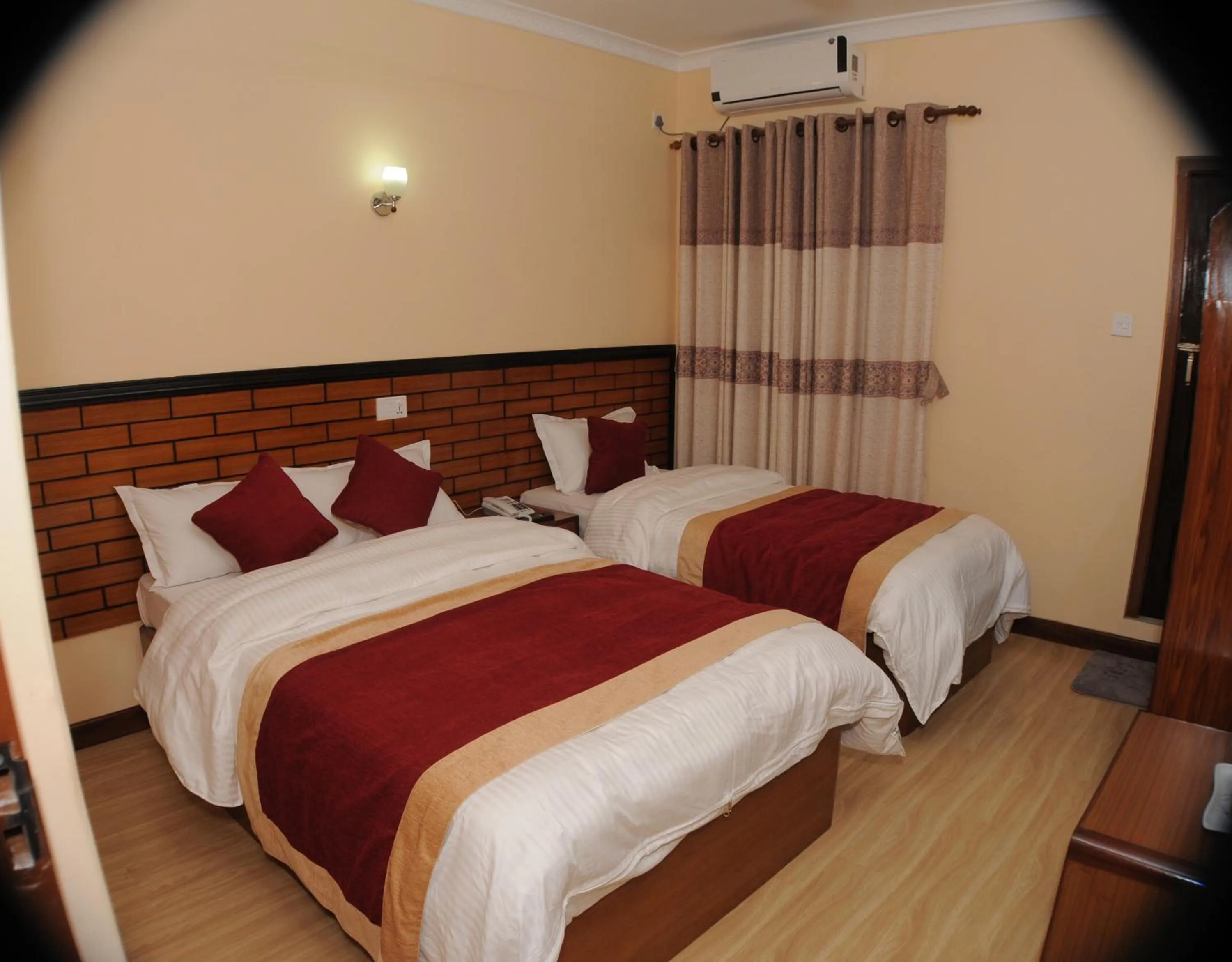 Photo of the whole room, Bed in Hotel Bagmati