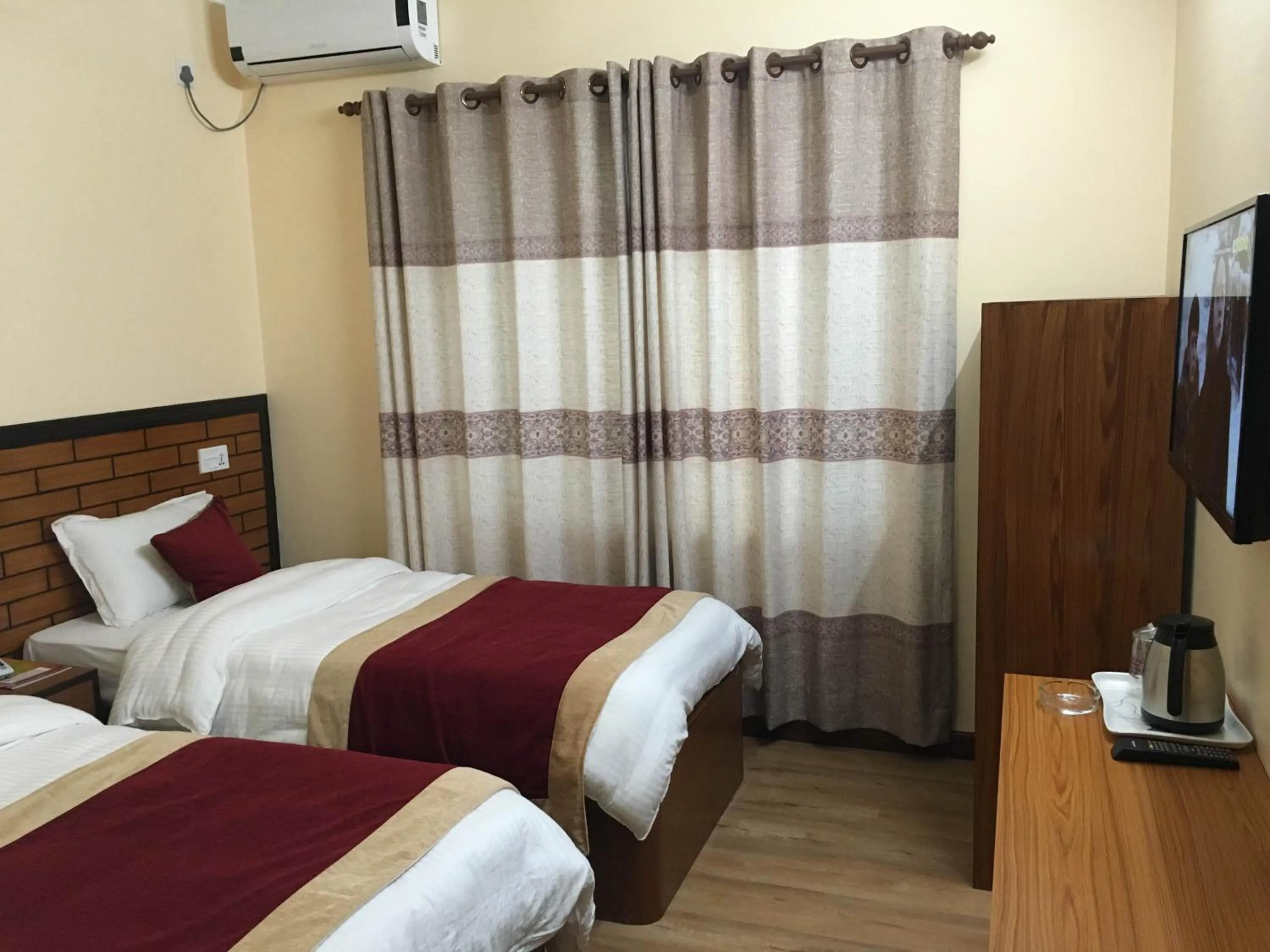Photo of the whole room, Bed in Hotel Bagmati