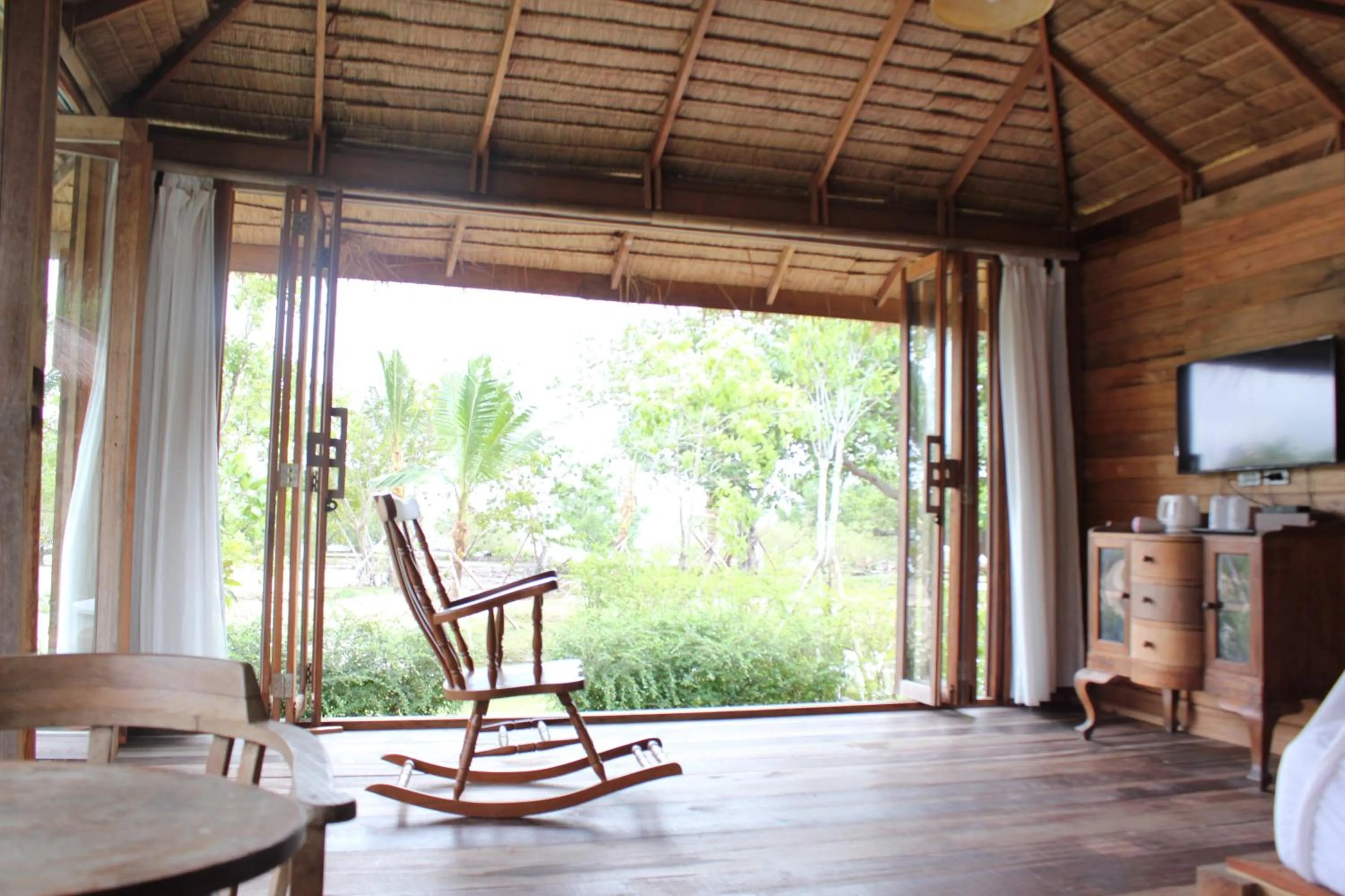 Seating area in Koh Pu Villa