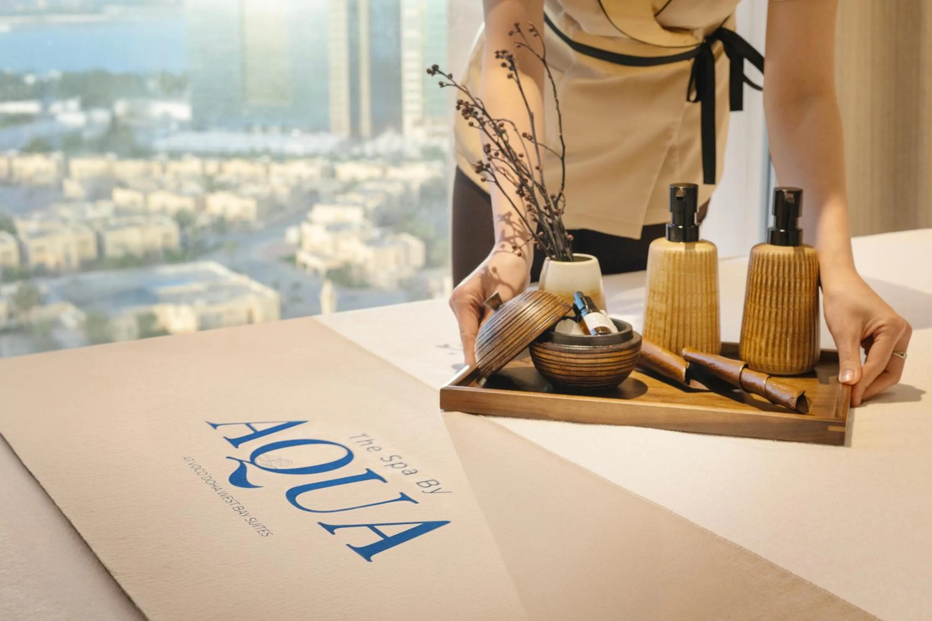 Spa and wellness centre/facilities in voco Doha West Bay Suites by IHG