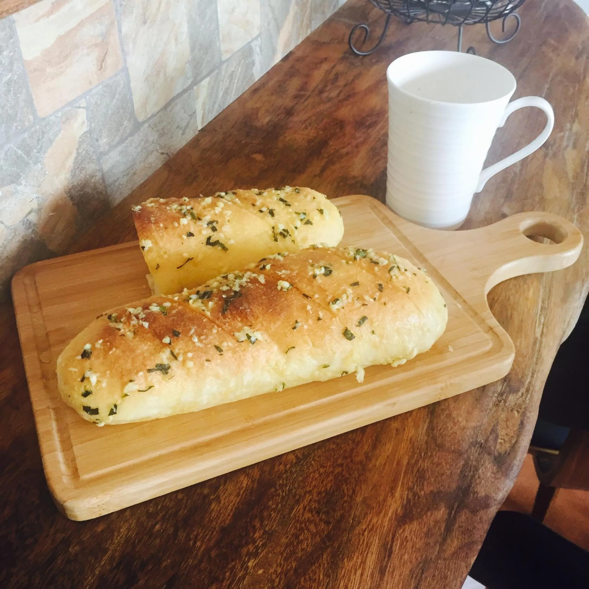 Continental breakfast in Celine's B&B