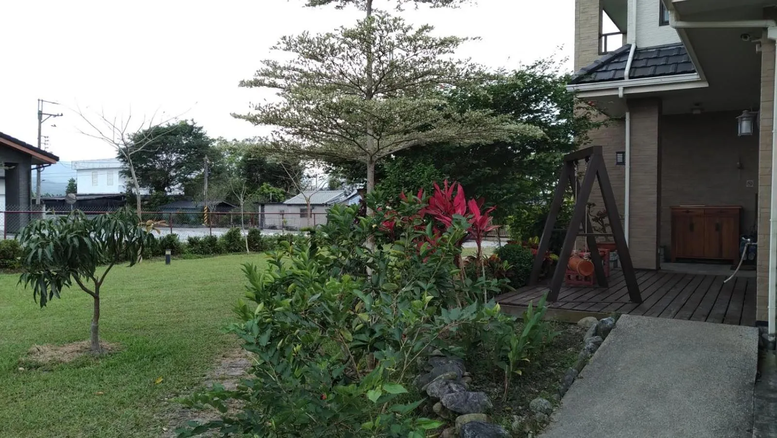 Patio in Celine's B&B