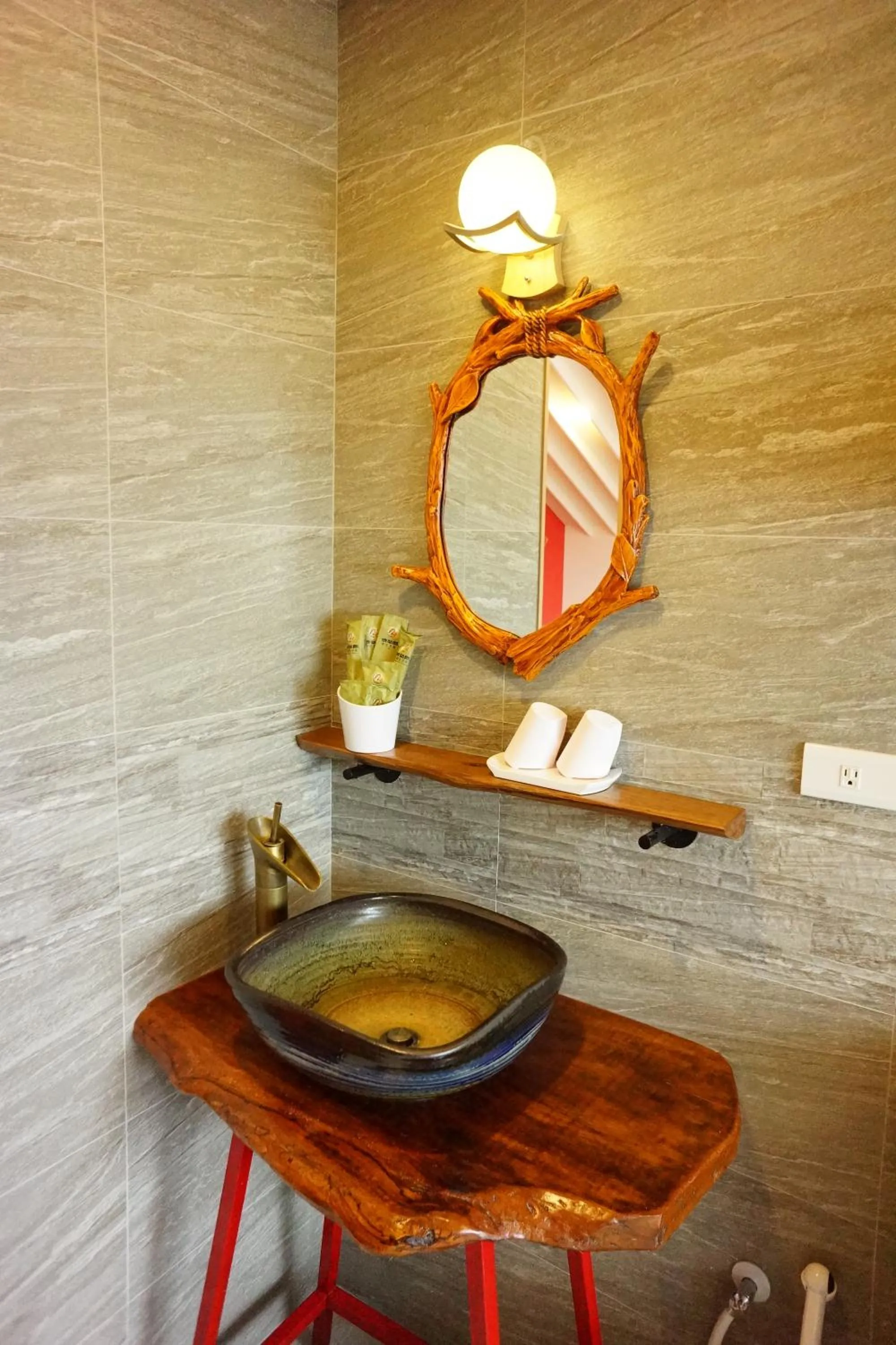 Bathroom in Celine's B&B