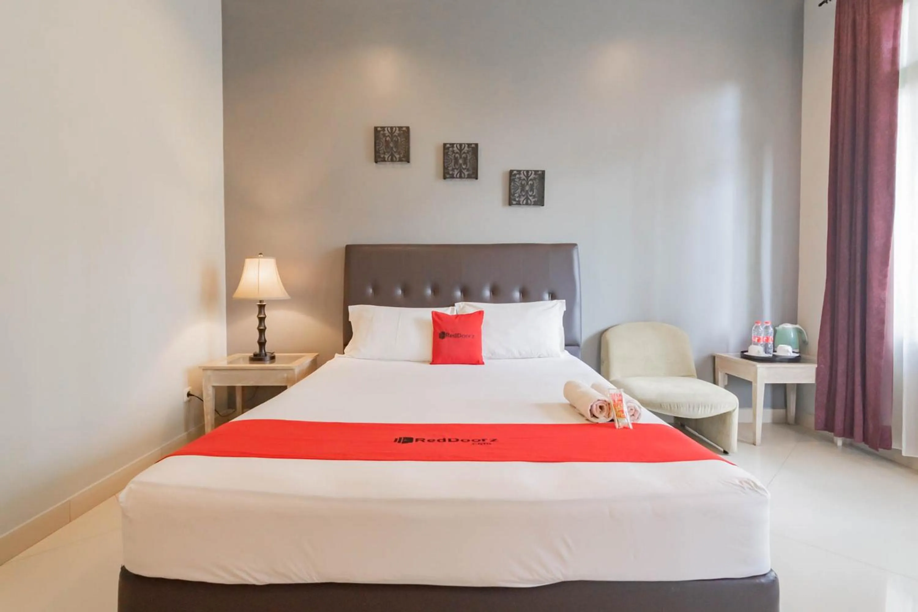 Bedroom, Bed in RedDoorz at Palagan Joglo Sersan Bajuri