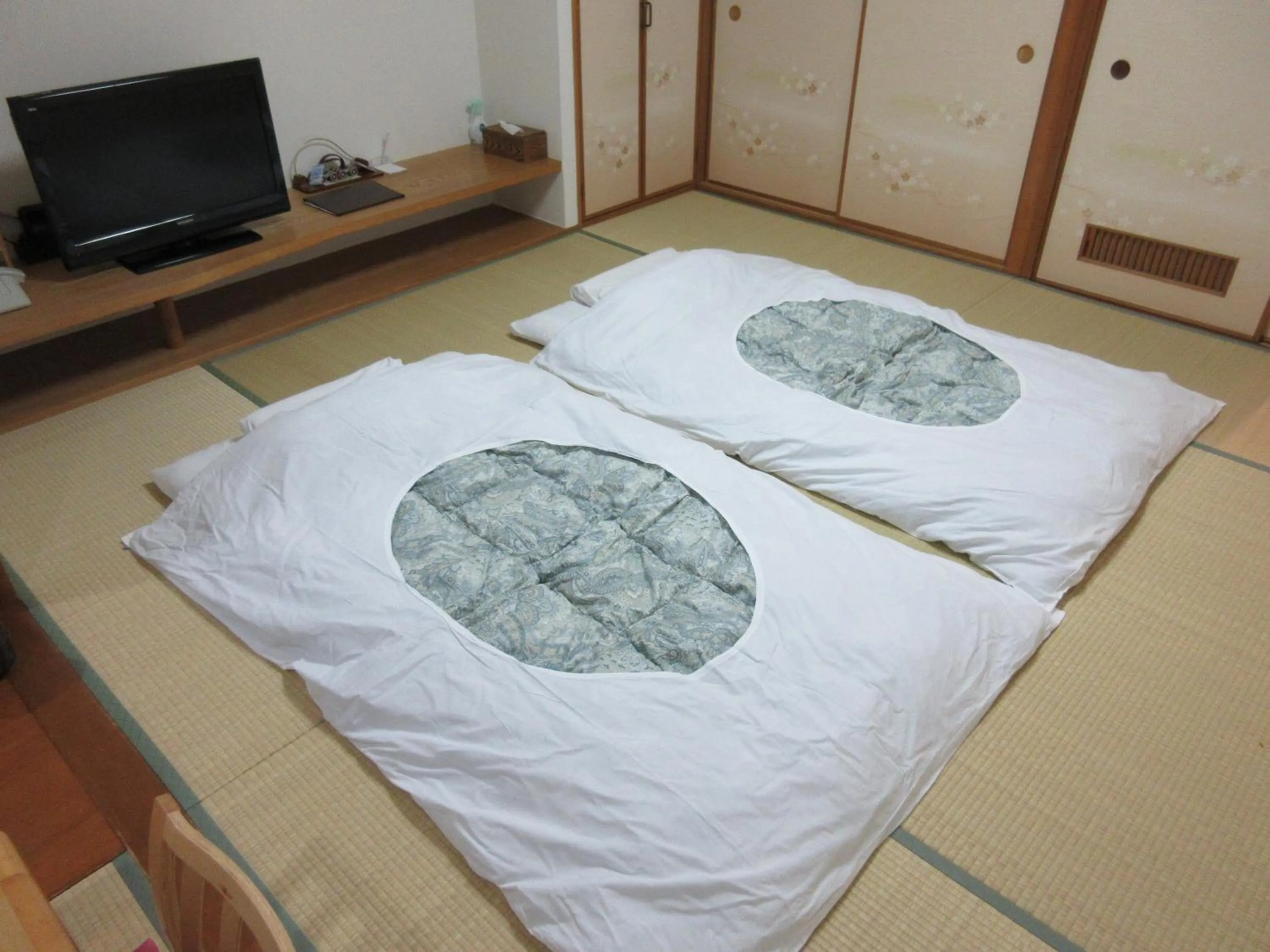 Bed in Panorama Inn Yamanakako