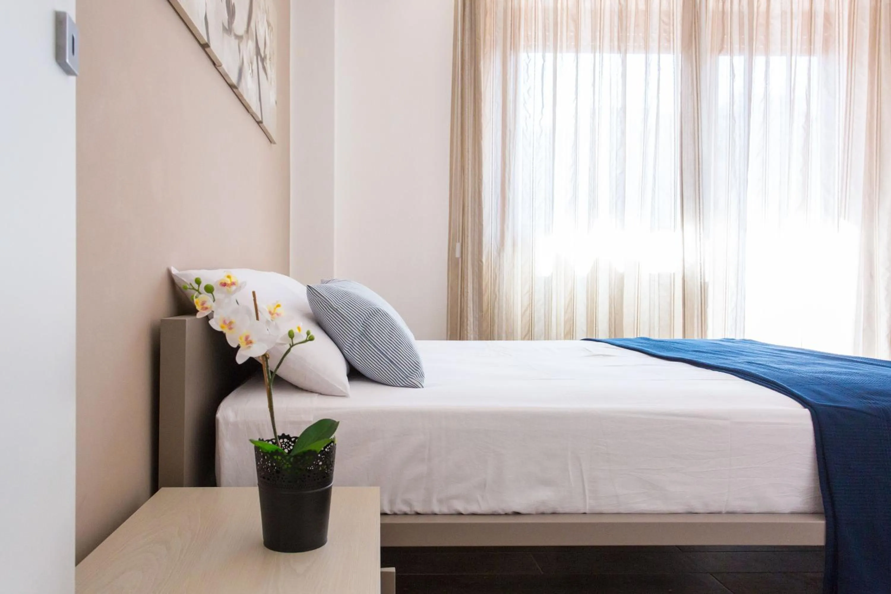 Bed in Politeama Luxury Suites