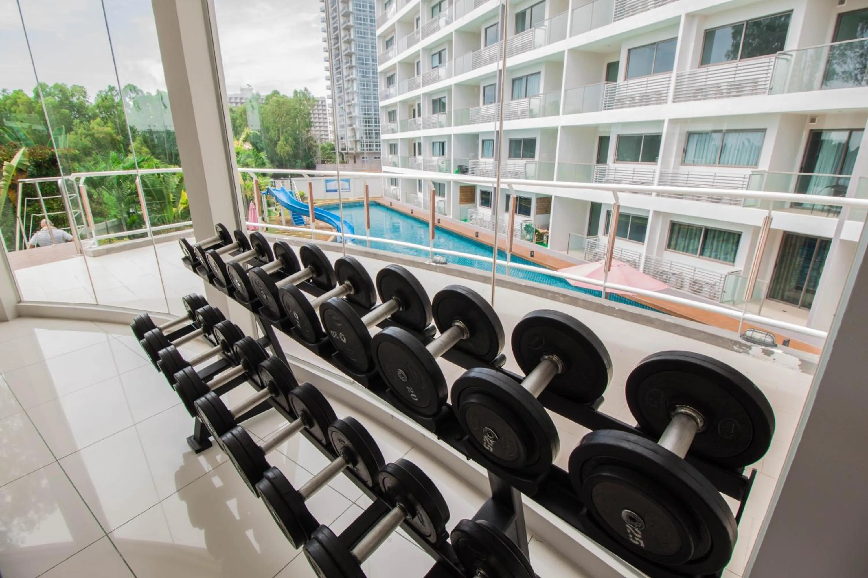 Fitness centre/facilities in Laguna Beach Resort 1 By Pattaya Sunny Rentals