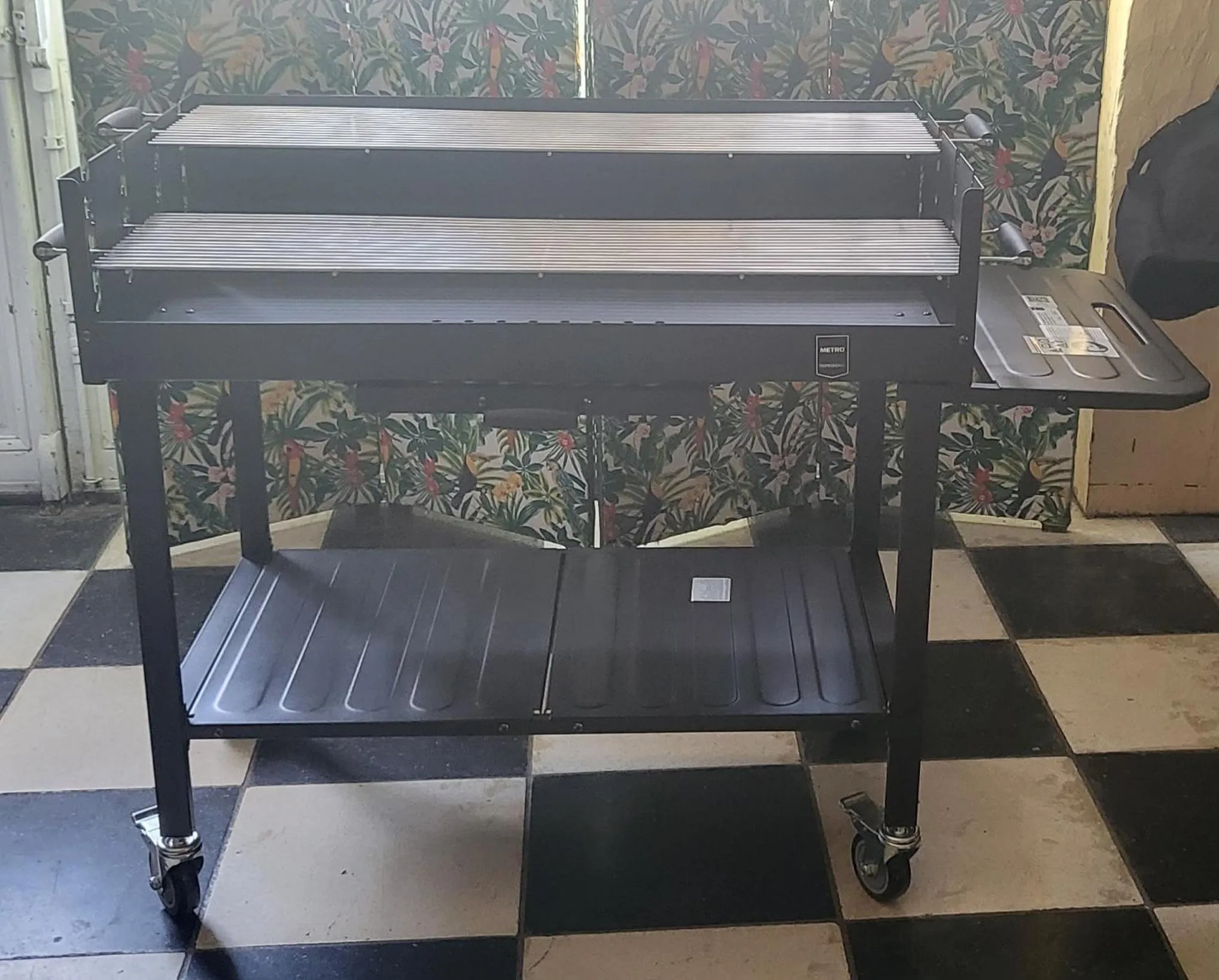 BBQ facilities in Gite Le Relais Saint Michel