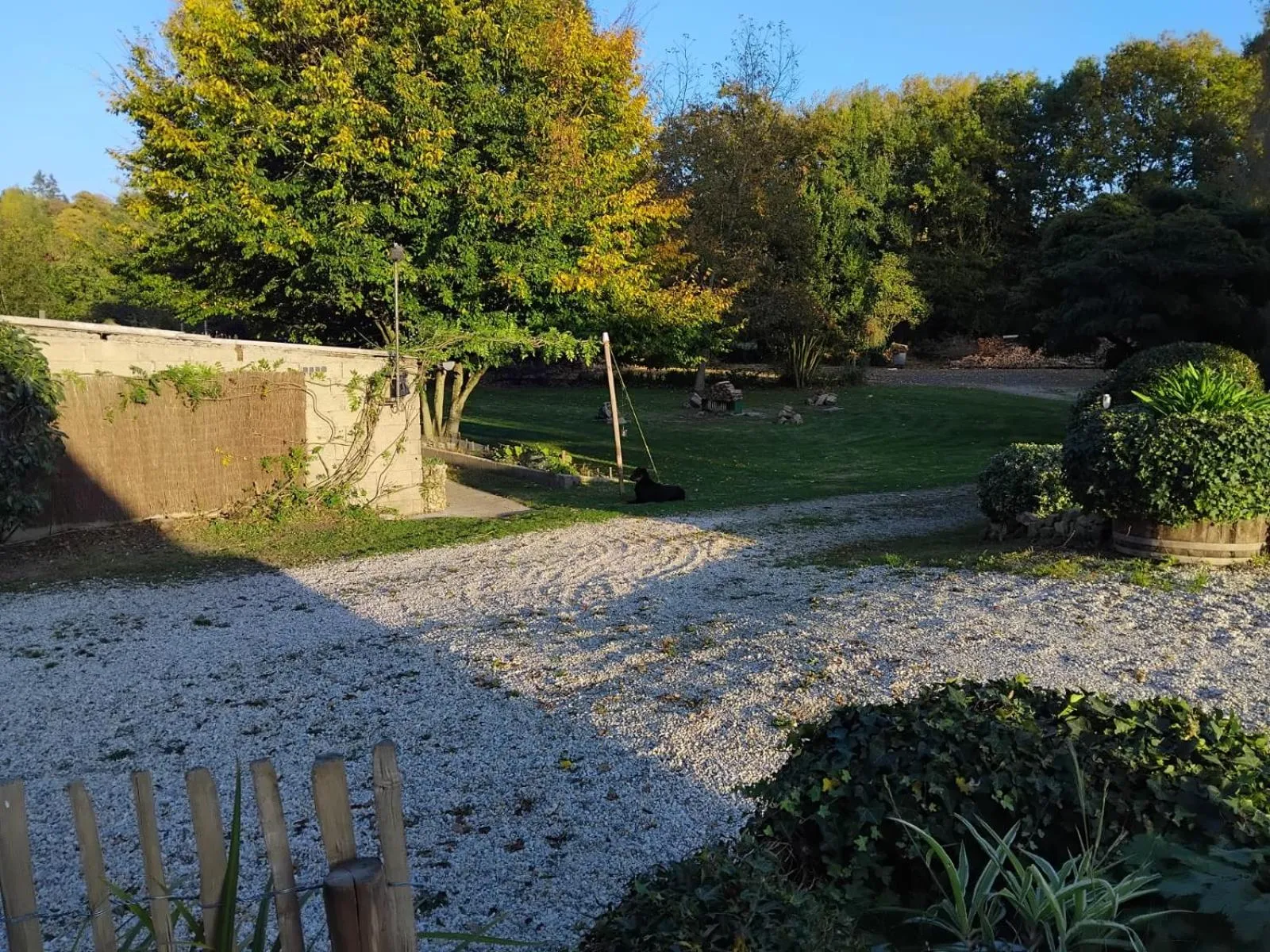 Garden in Gite Le Relais Saint Michel